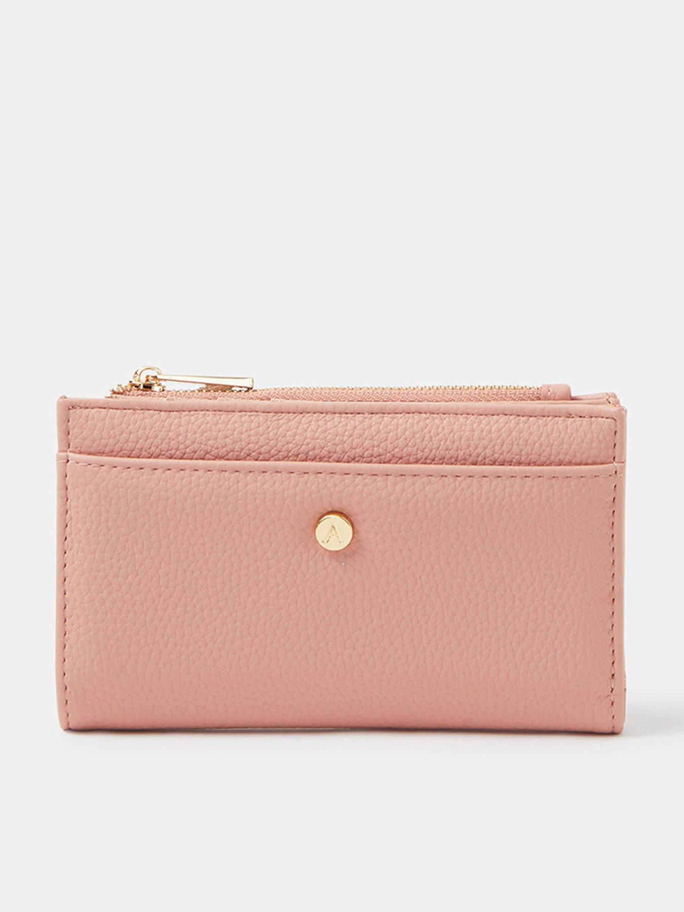 accessorize-slimline-zip-purse-pinkfront