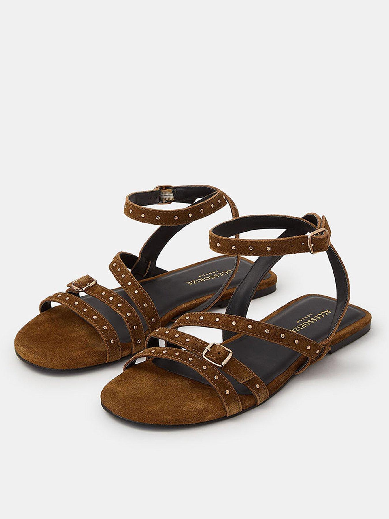 accessorize-stud-suede-strappy-sandals-green-khakistillFront