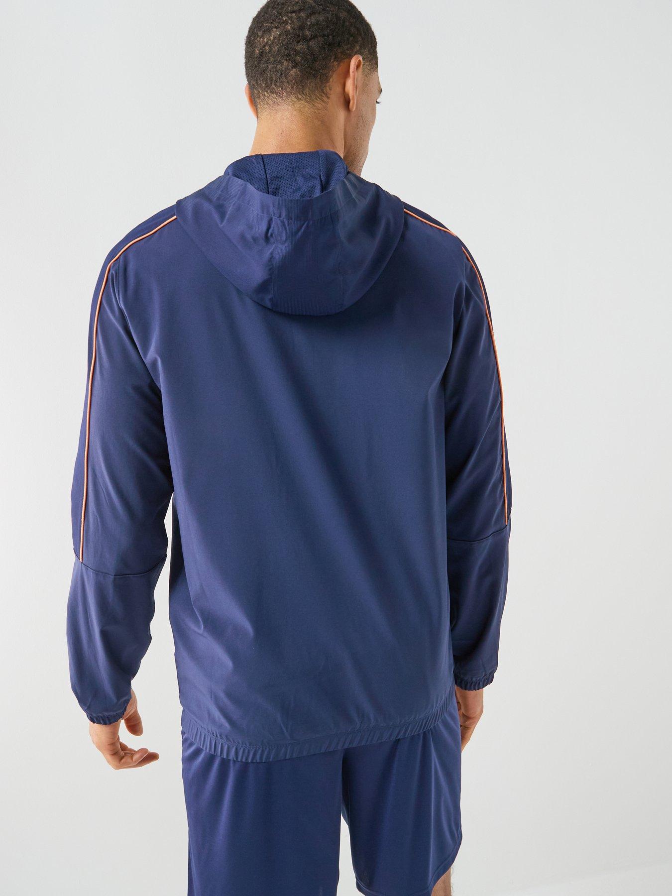 under-armour-mens-football-challenger-jacket-navystillFront