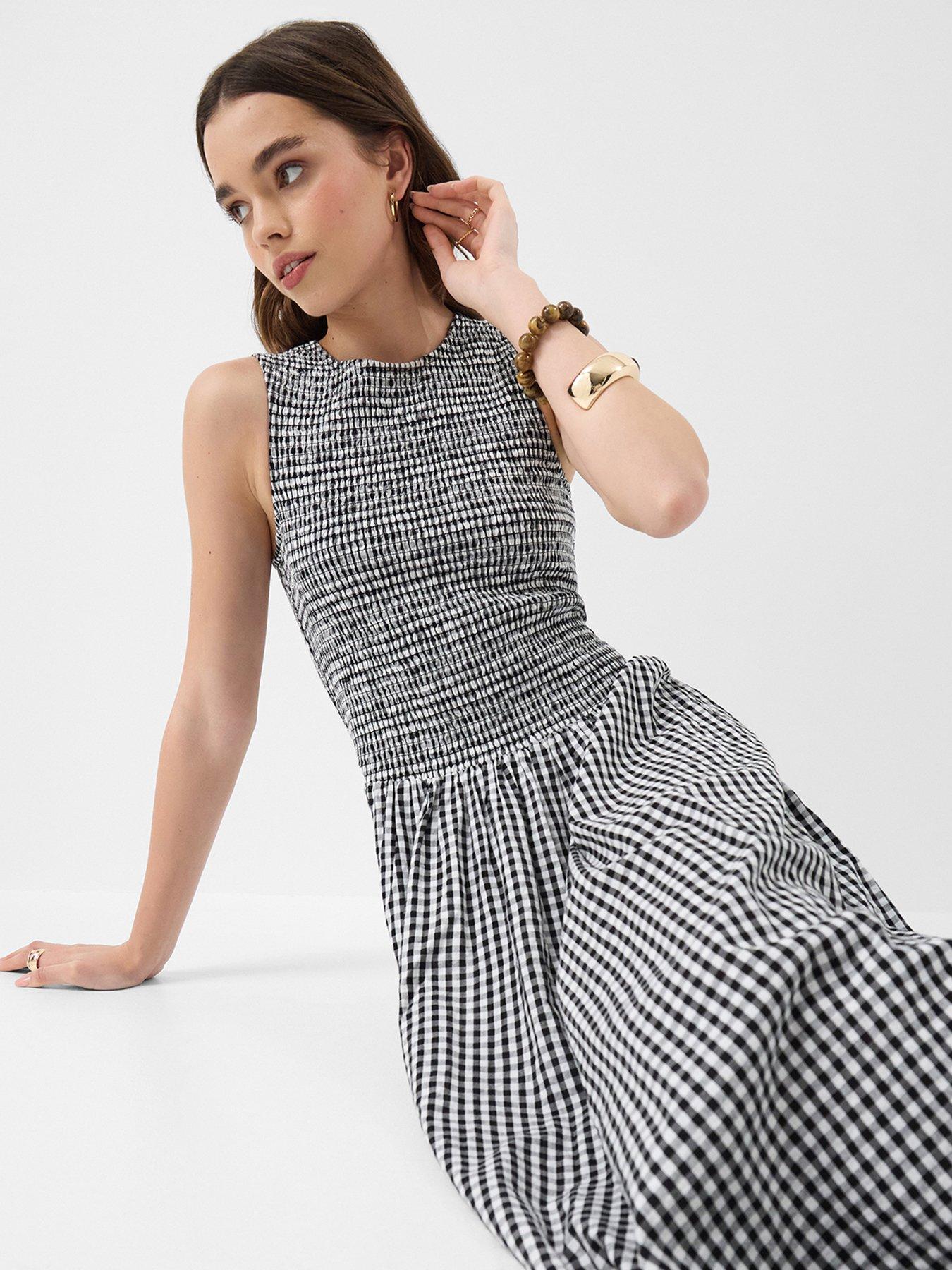 accessorize-gingham-print-drop-waist-maxi-dress-multioutfit