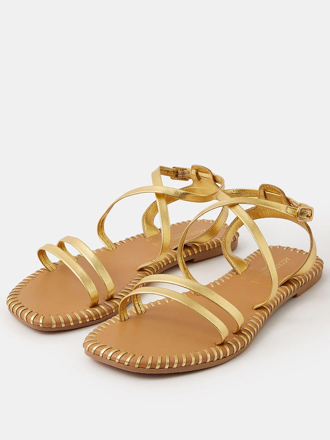 accessorize-strappy-leather-sandals-goldstillFront