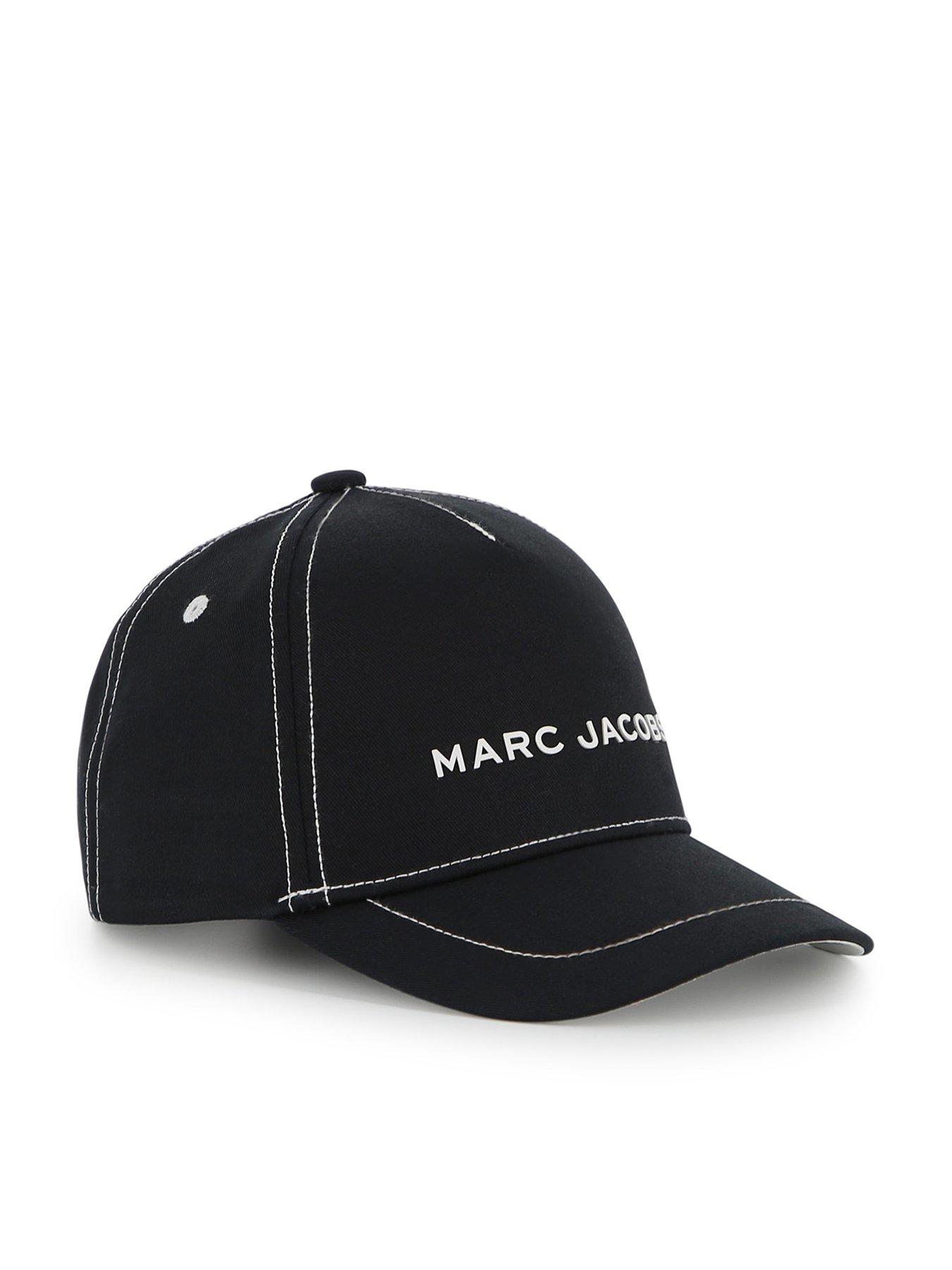 marc-jacobs-boys-logo-cap-blackfront