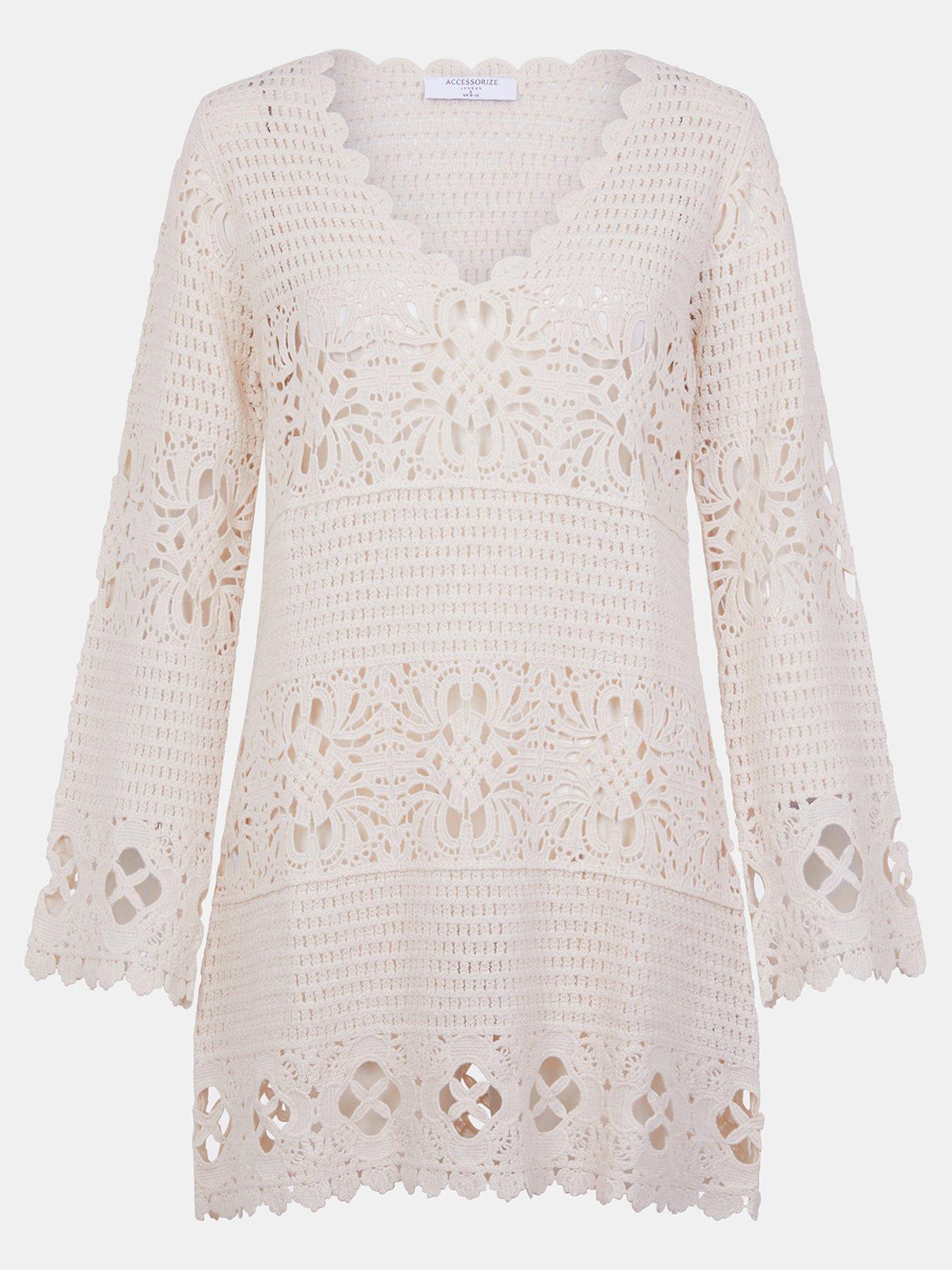 accessorize-crochet-long-sleeve-cover-up-tunic-creamdetail
