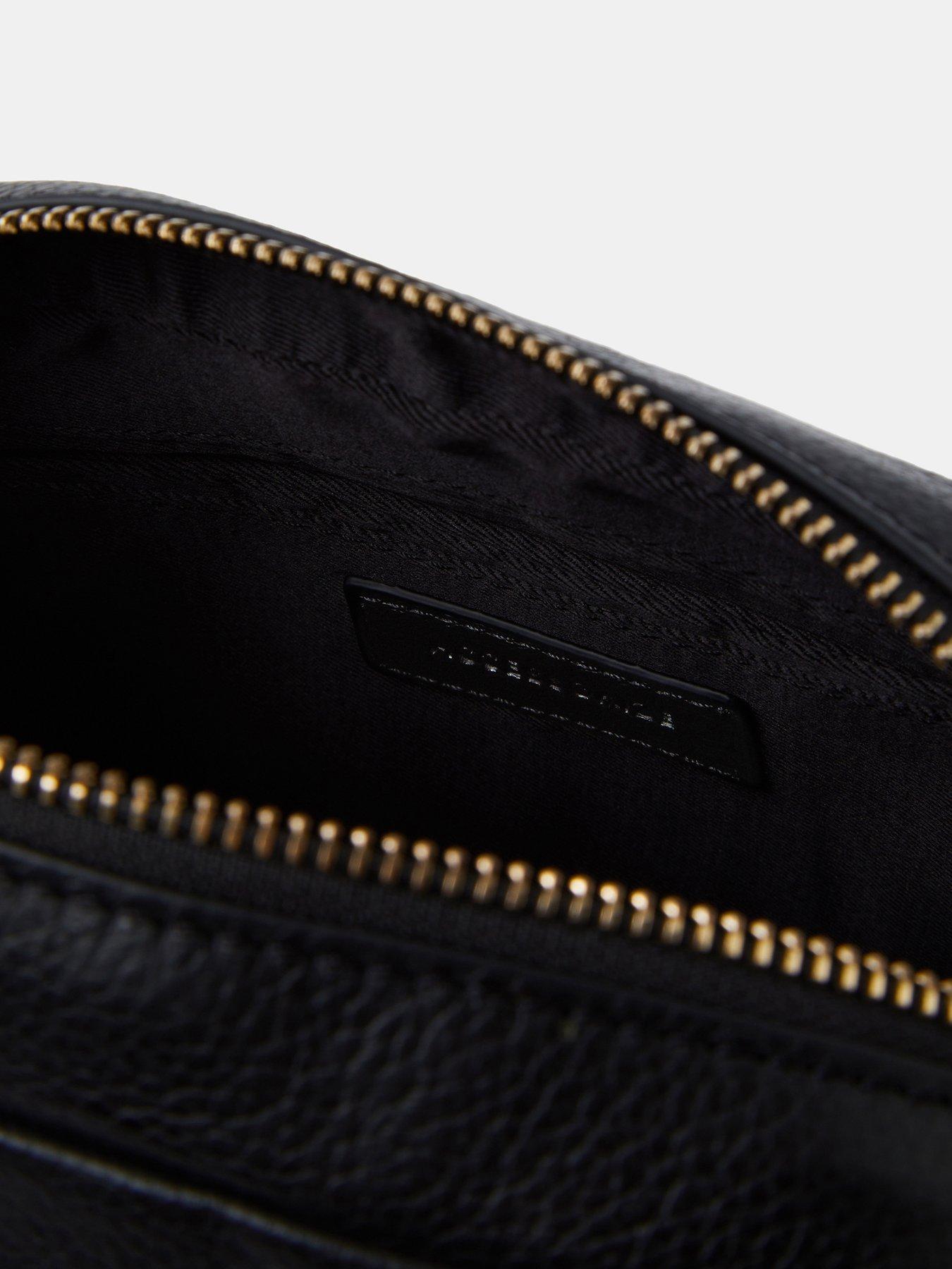 Image 3 of 4 of Accessorize Tassel Leather Crossbody Bag