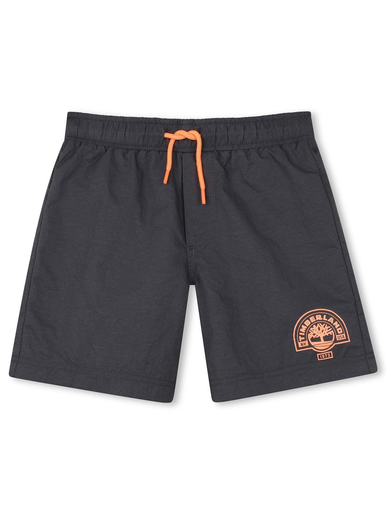 Image 2 of 4 of Timberland Boys Swim Shorts - Dark Grey