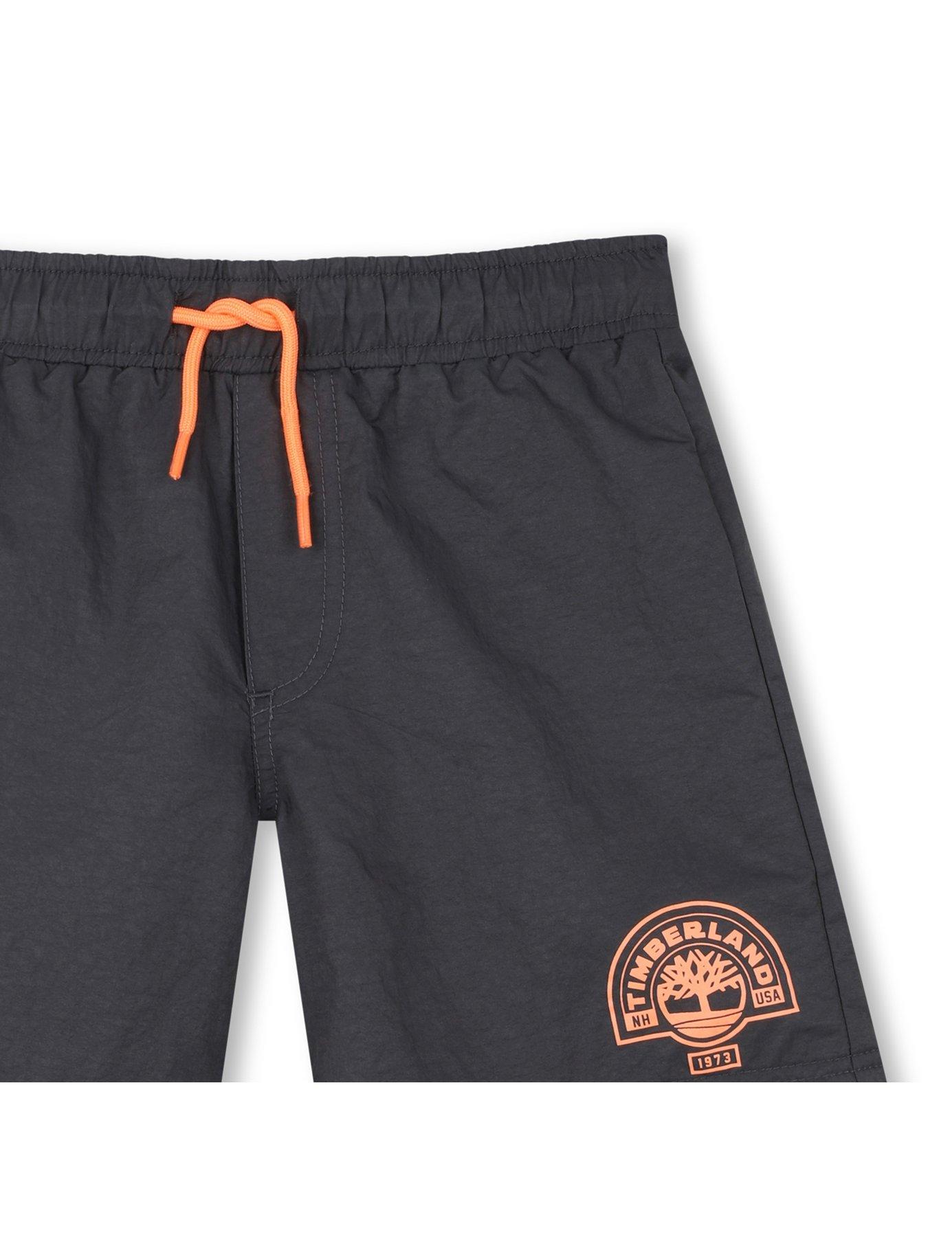 Image 4 of 4 of Timberland Boys Swim Shorts - Dark Grey