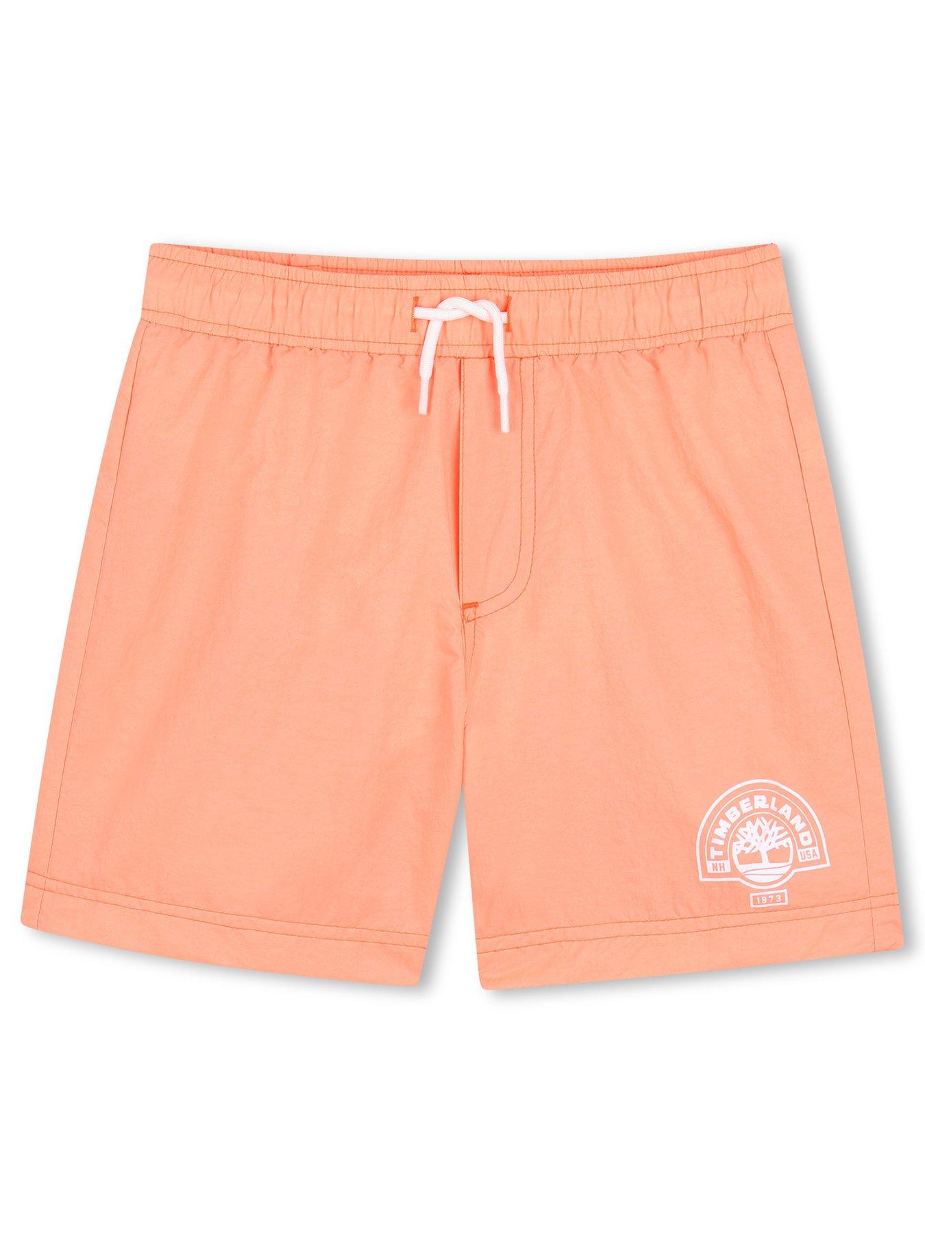Timberland Boys Swim Shorts - Orange
