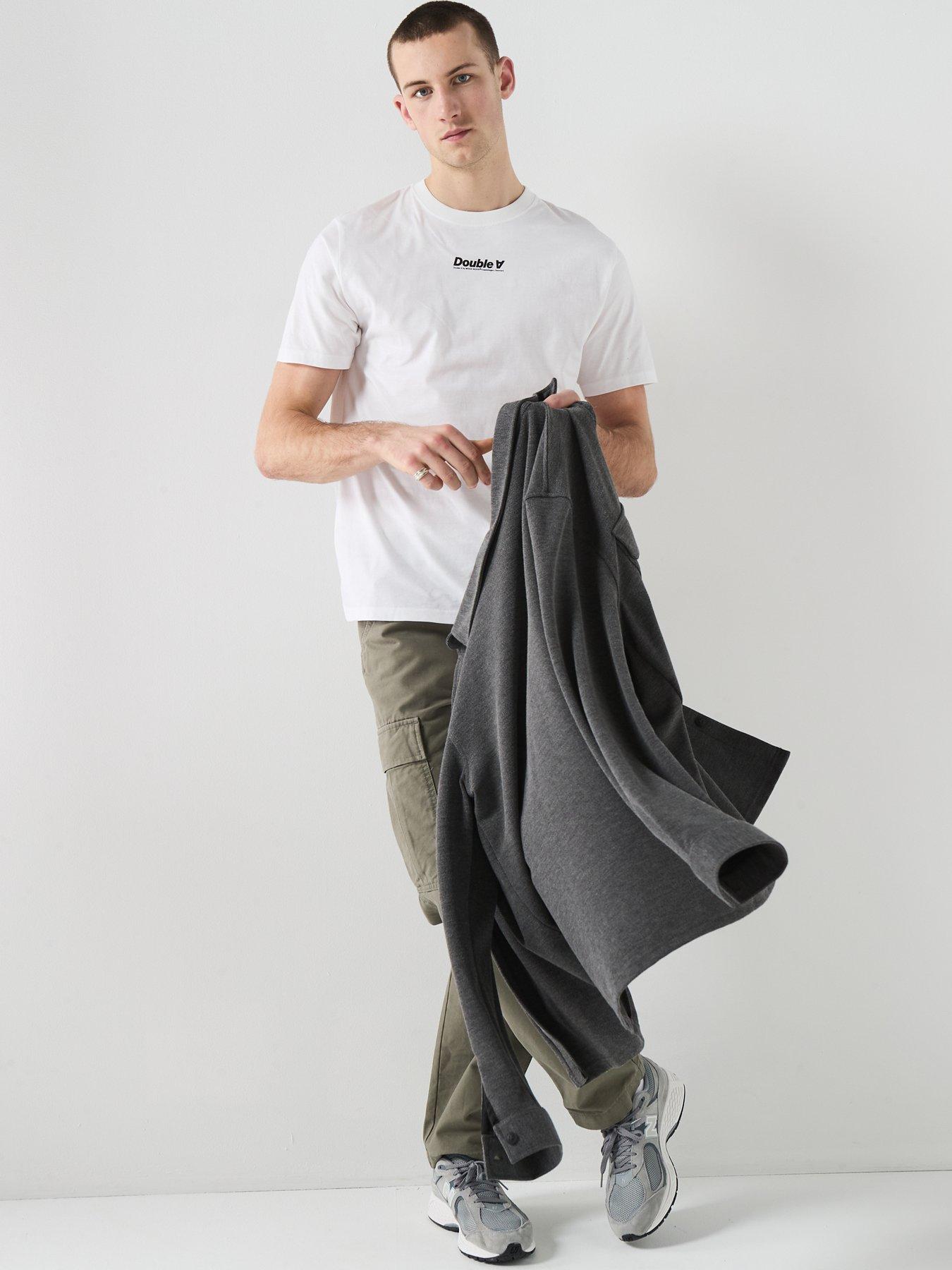 Image 5 of 6 of Double A by Wood Wood Roller T-Shirt - White