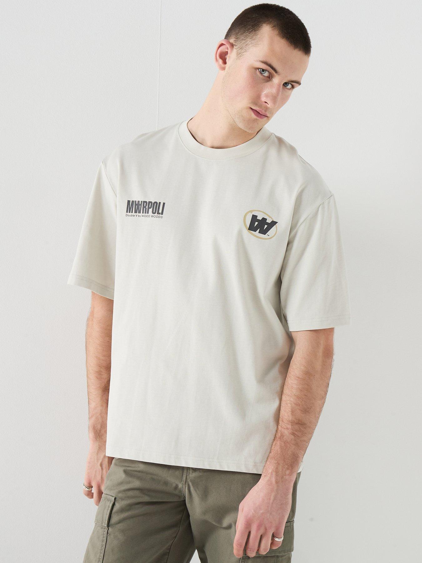 Double A by Wood Wood T-Shirt - Off White