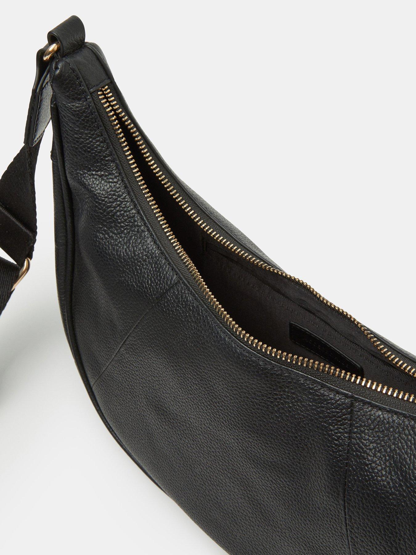 Image 3 of 5 of Accessorize Leather Crossbody Bag