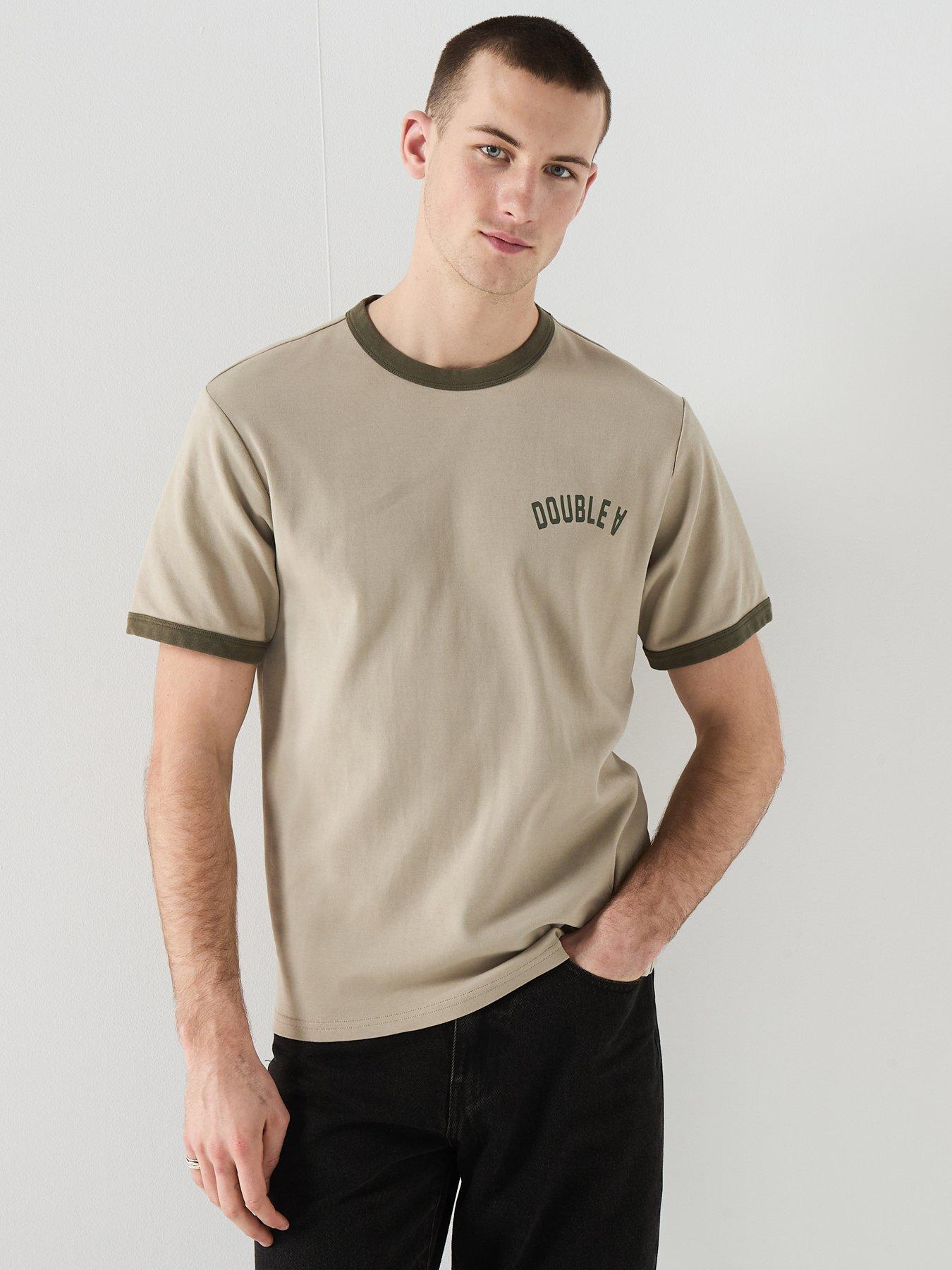 Double A by Wood Wood Ringer T-Shirt - Light Green