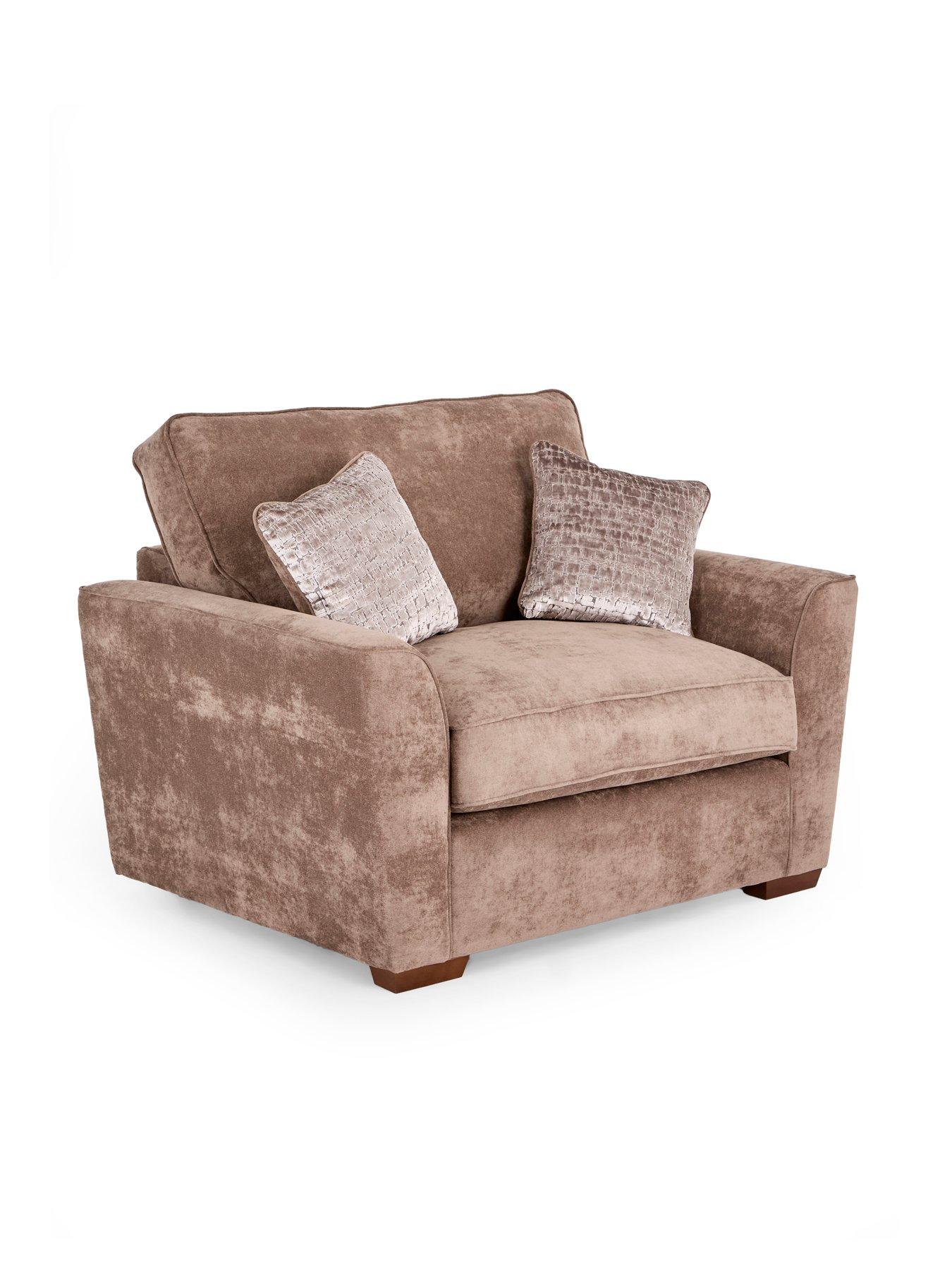 Image 3 of 7 of The Very Collection Roulette Fabric&nbsp;Snuggle Chair