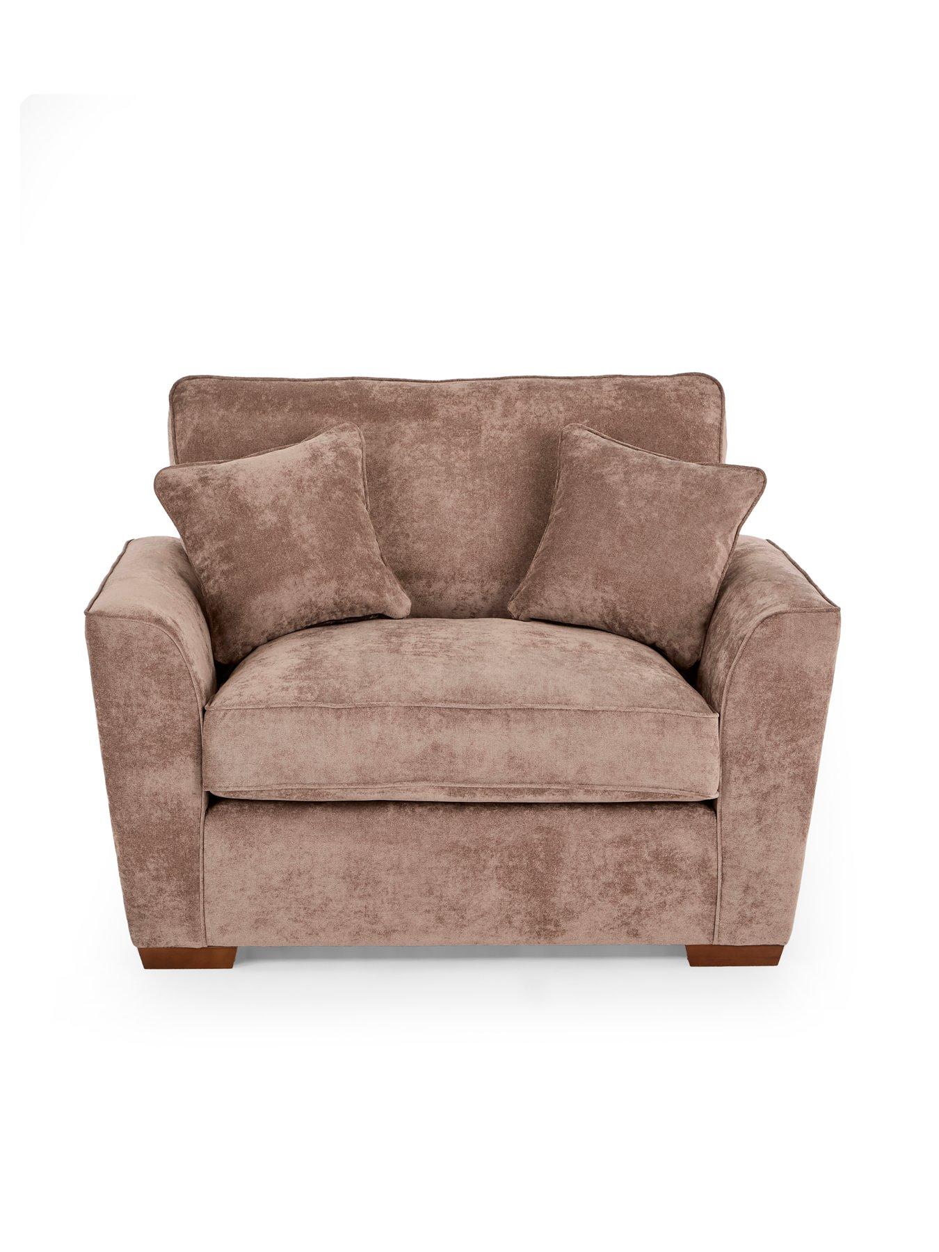 Image 4 of 7 of The Very Collection Roulette Fabric&nbsp;Snuggle Chair