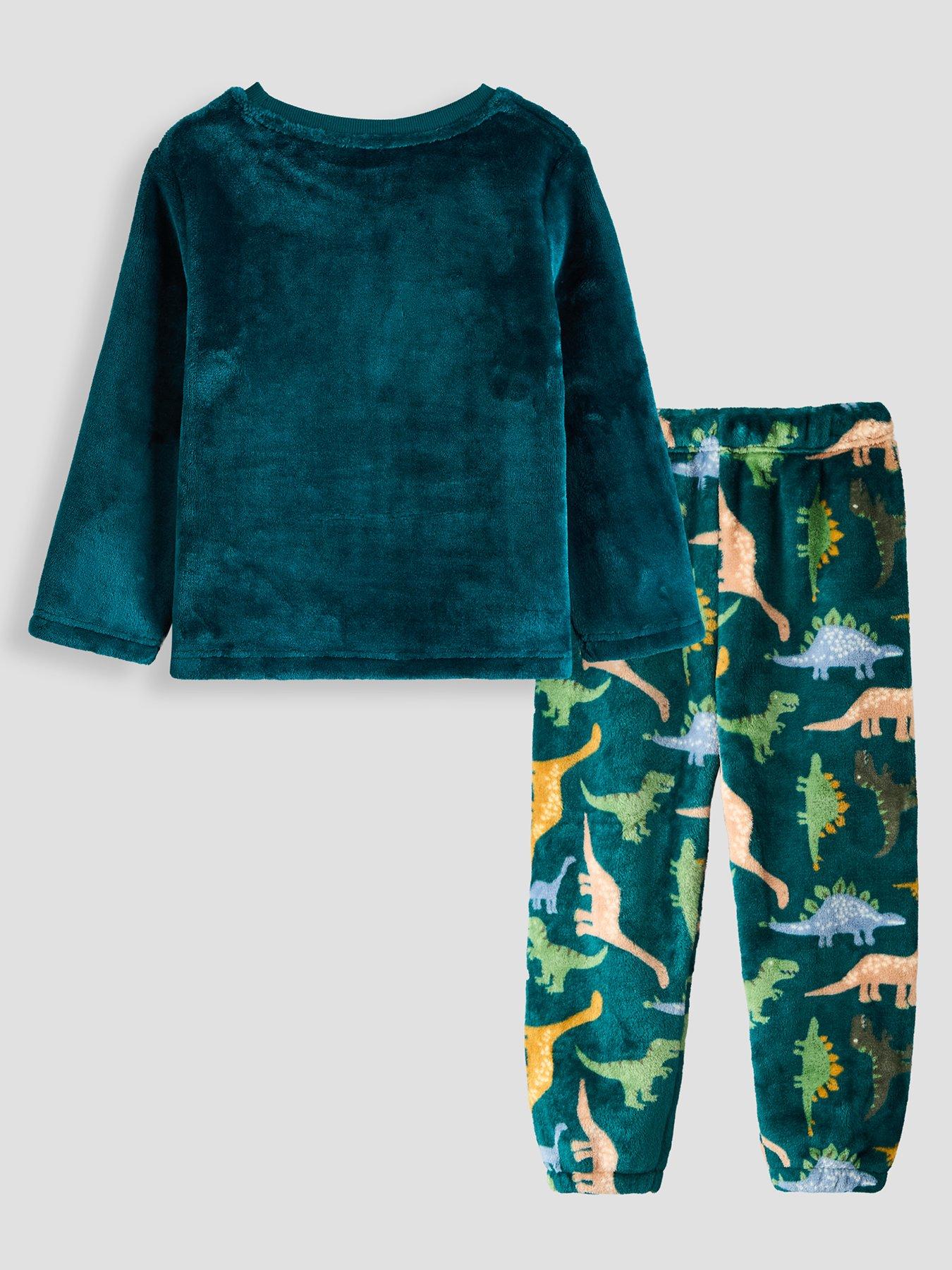 Image 2 of 4 of The Very Collection Boys Dinosaur Fleece Pyjama (9months-7 Years)