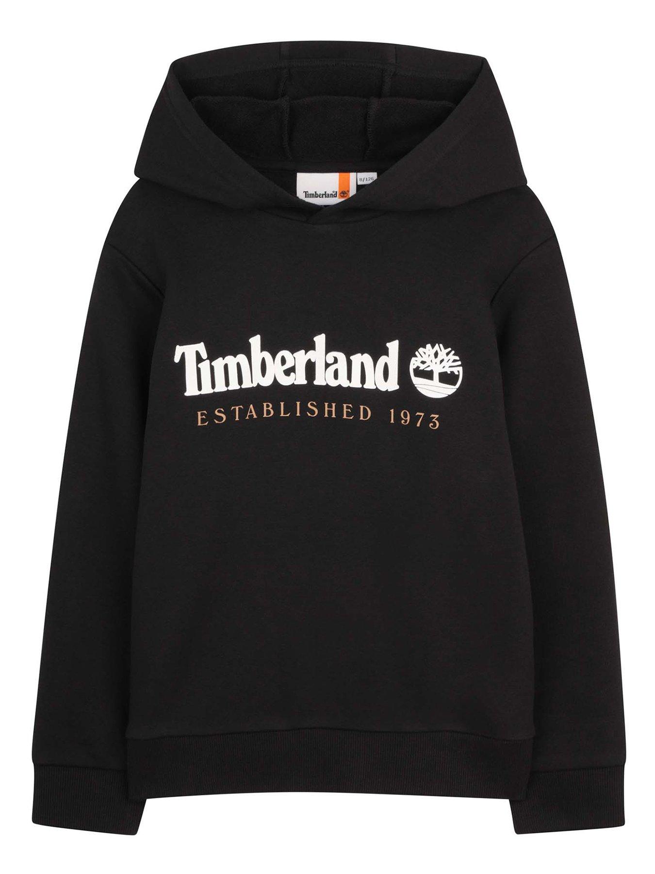 Timberland Boys Hoodie - Black