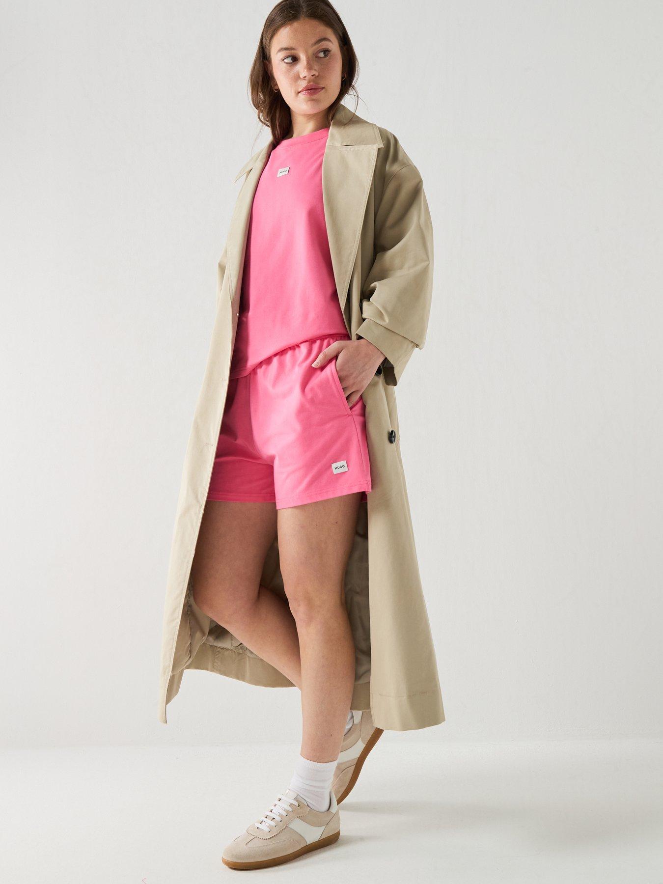 Image 3 of 6 of HUGO Signature Shorts - Pink