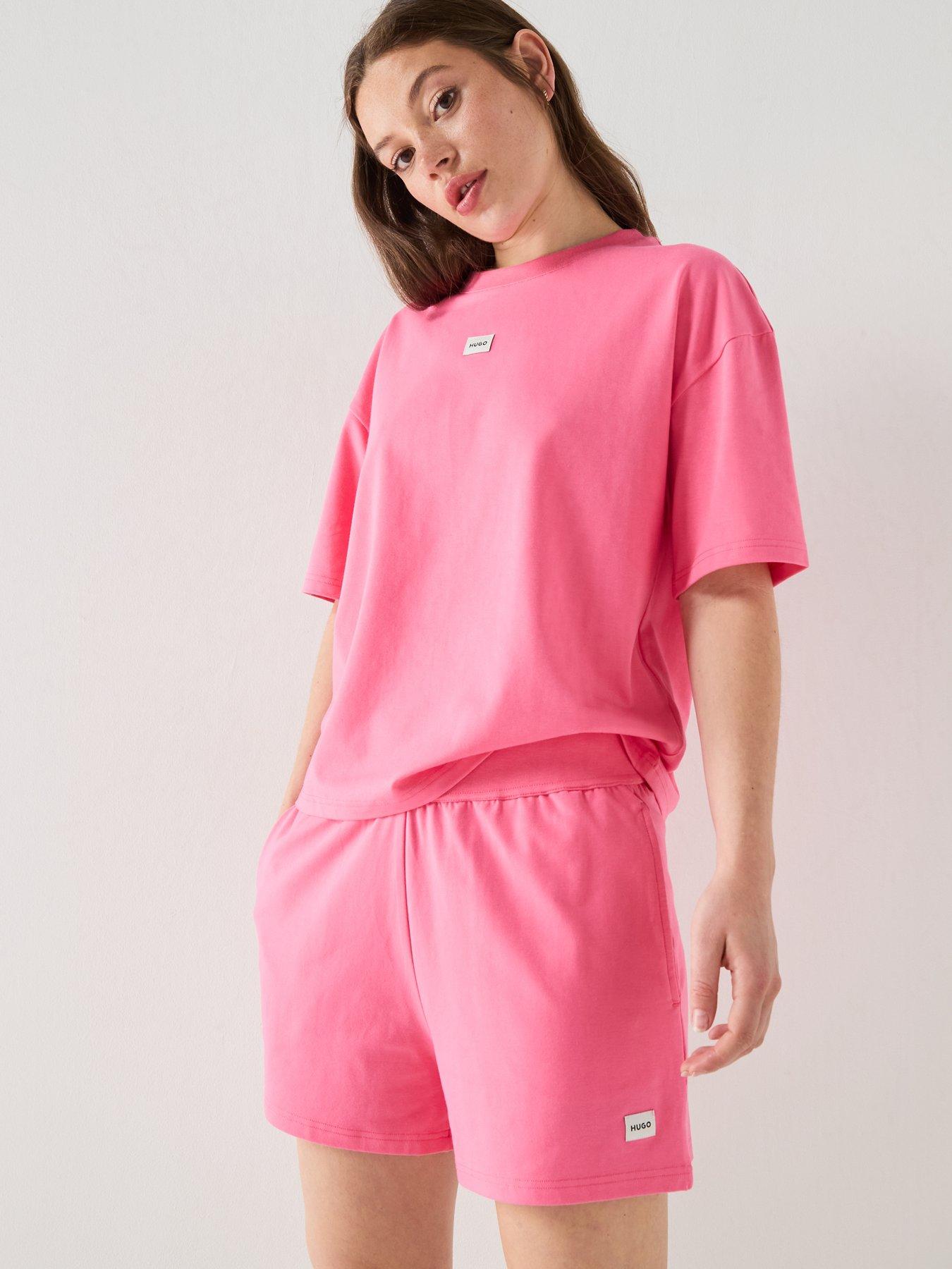 Image 6 of 6 of HUGO Signature Shorts - Pink