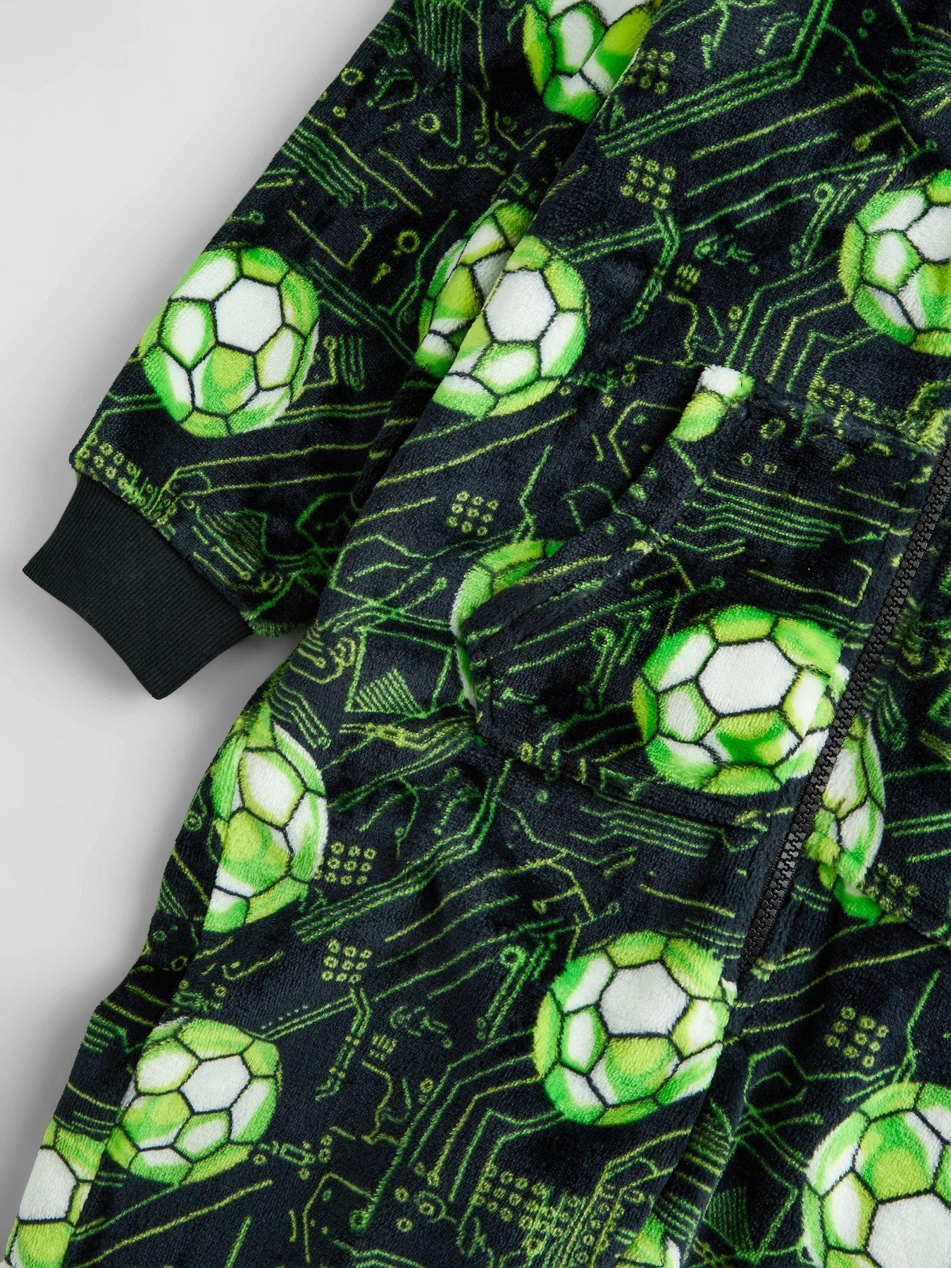 Image 4 of 4 of The Very Collection Football Bright Print All In One - Multi