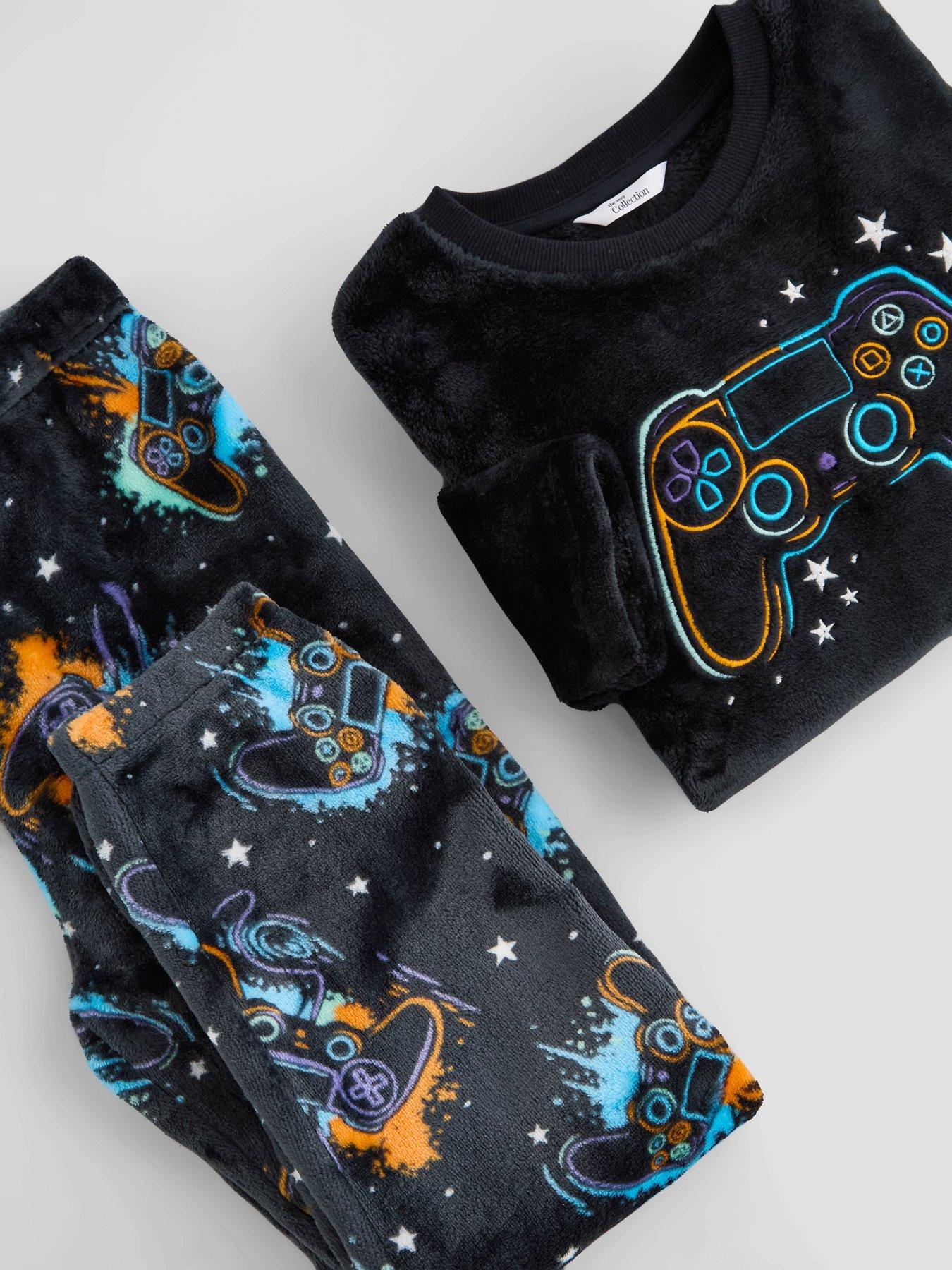 Image 3 of 5 of The Very Collection Boys Gaming Fleece Pyjama (3-16 Years)