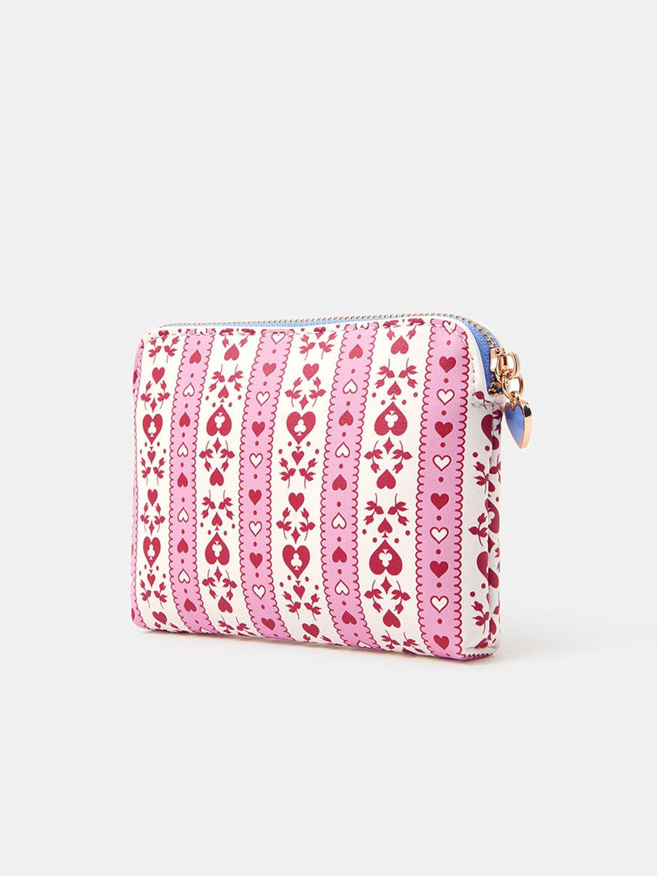Image 2 of 3 of Accessorize Heart Stripe Coin Purse