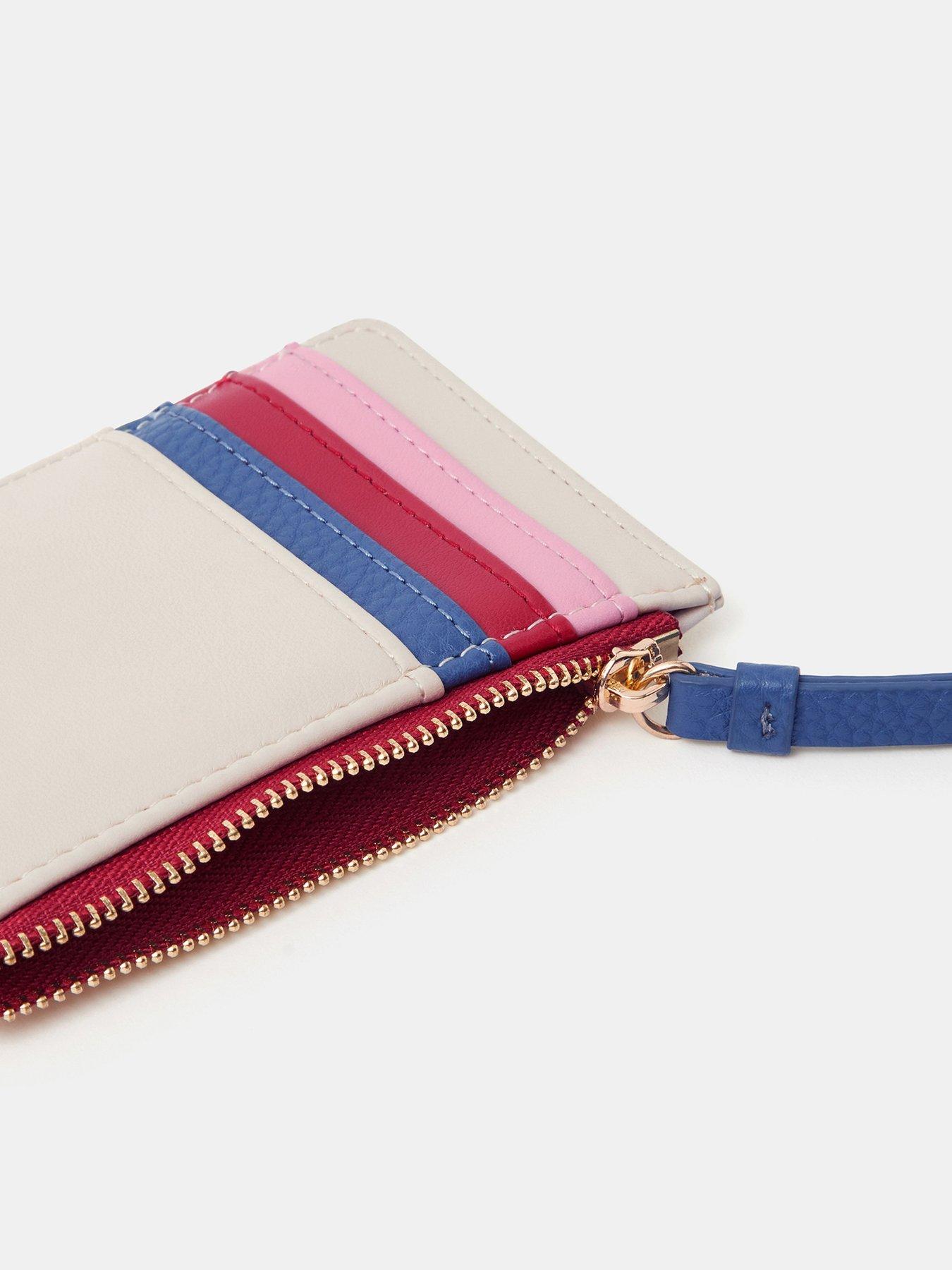 Image 3 of 3 of Accessorize Valentines Print Card Holder - Pink