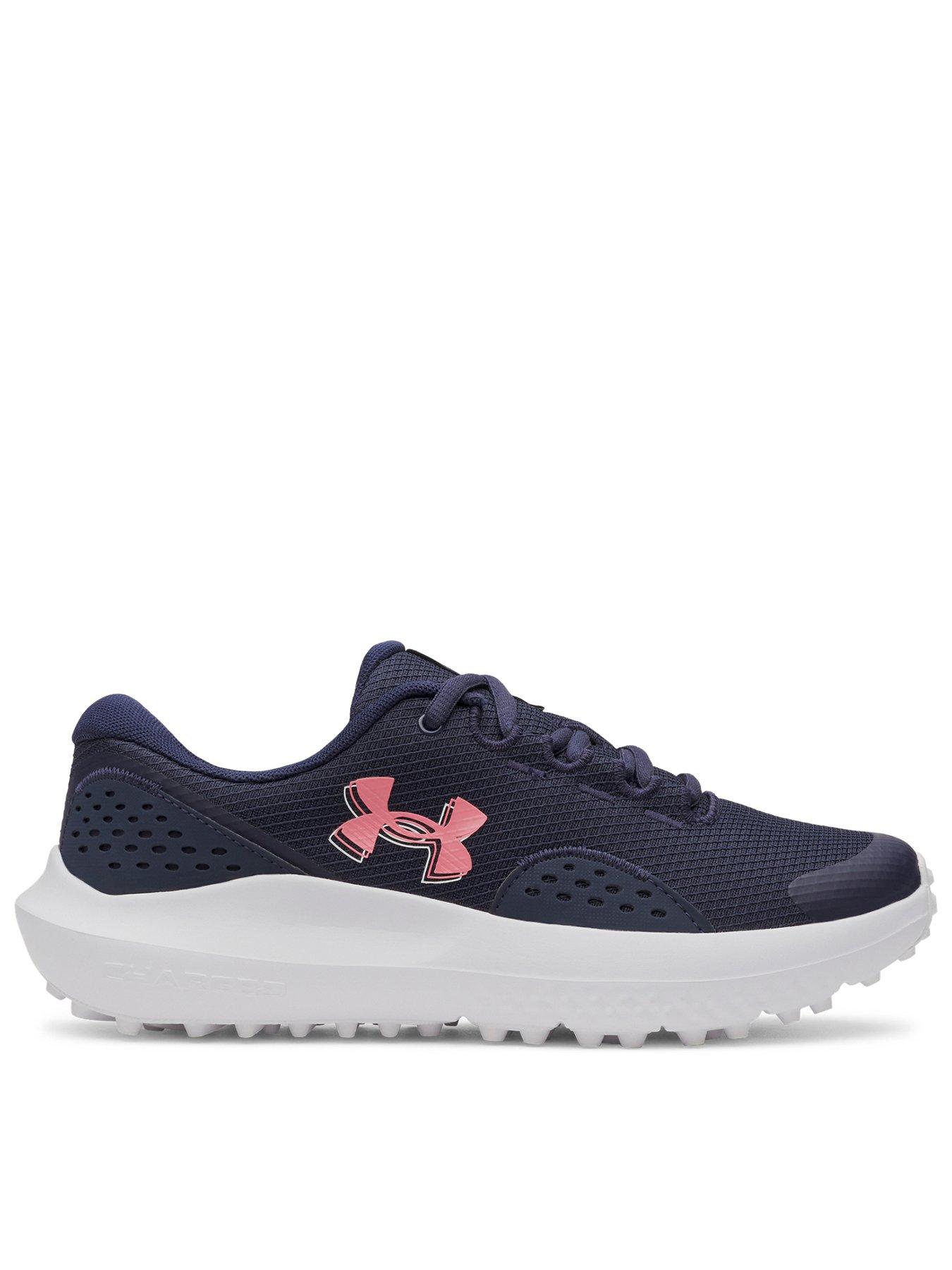 Image 1 of 5 of UNDER ARMOUR Womens Golf Surge Sl Trainers - Navy
