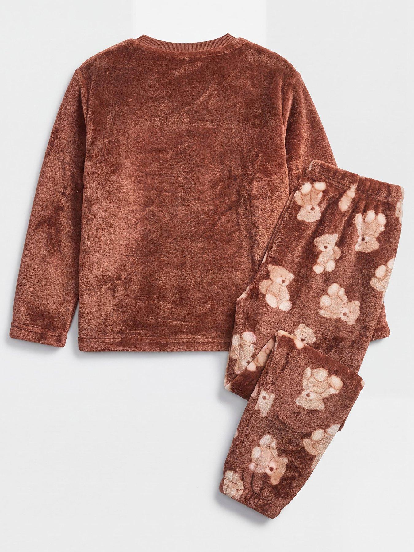 Image 2 of 4 of The Very Collection Bear Face Fleece Twosie