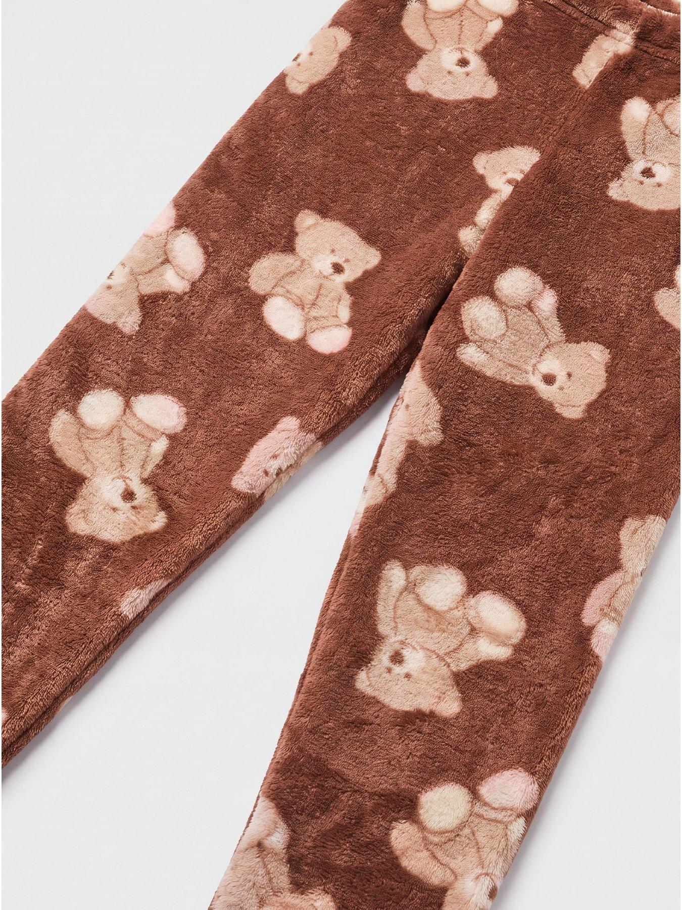 Image 4 of 4 of The Very Collection Bear Face Fleece Twosie