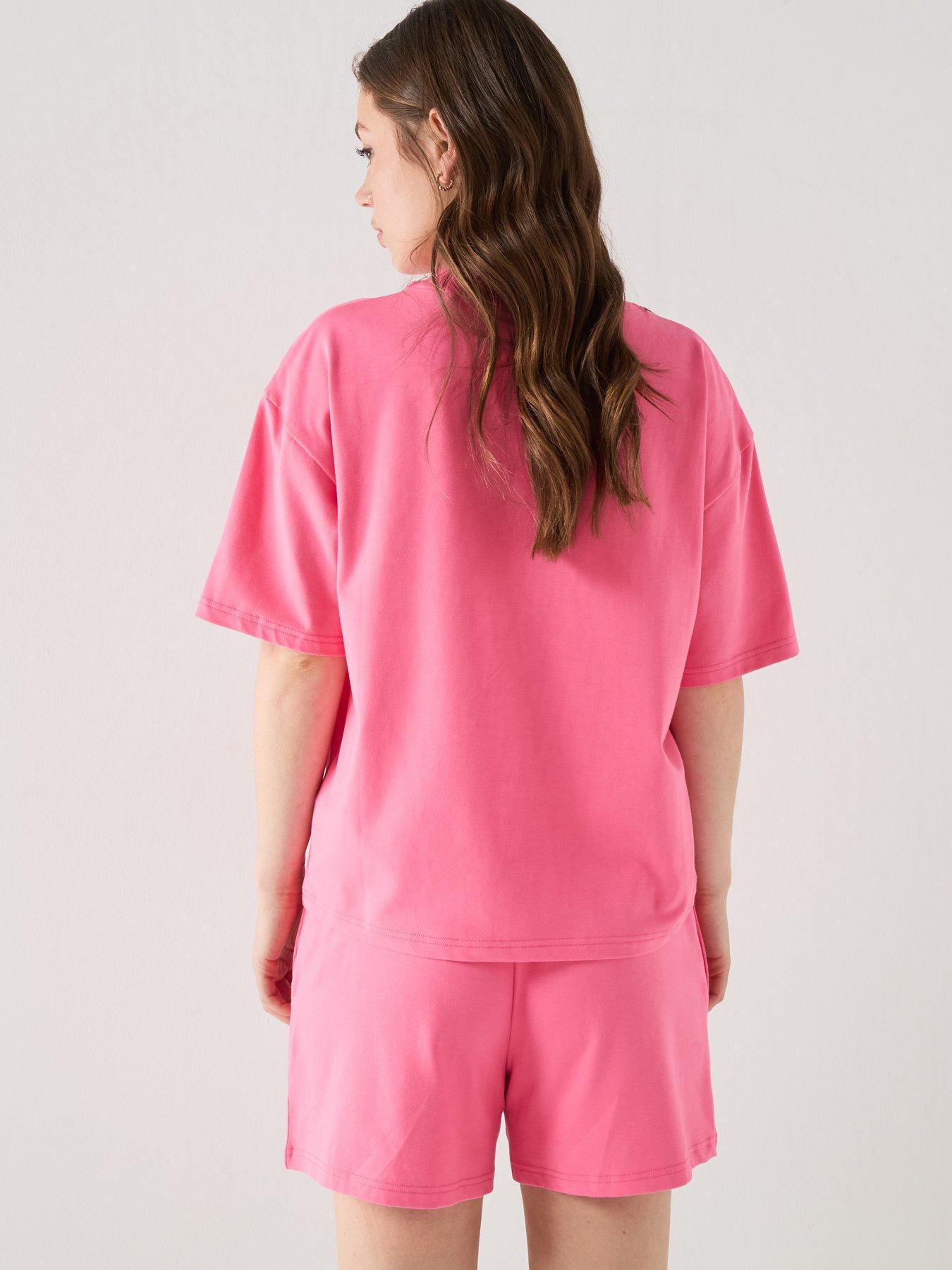 Image 2 of 5 of HUGO Signature T-shirt - Pink