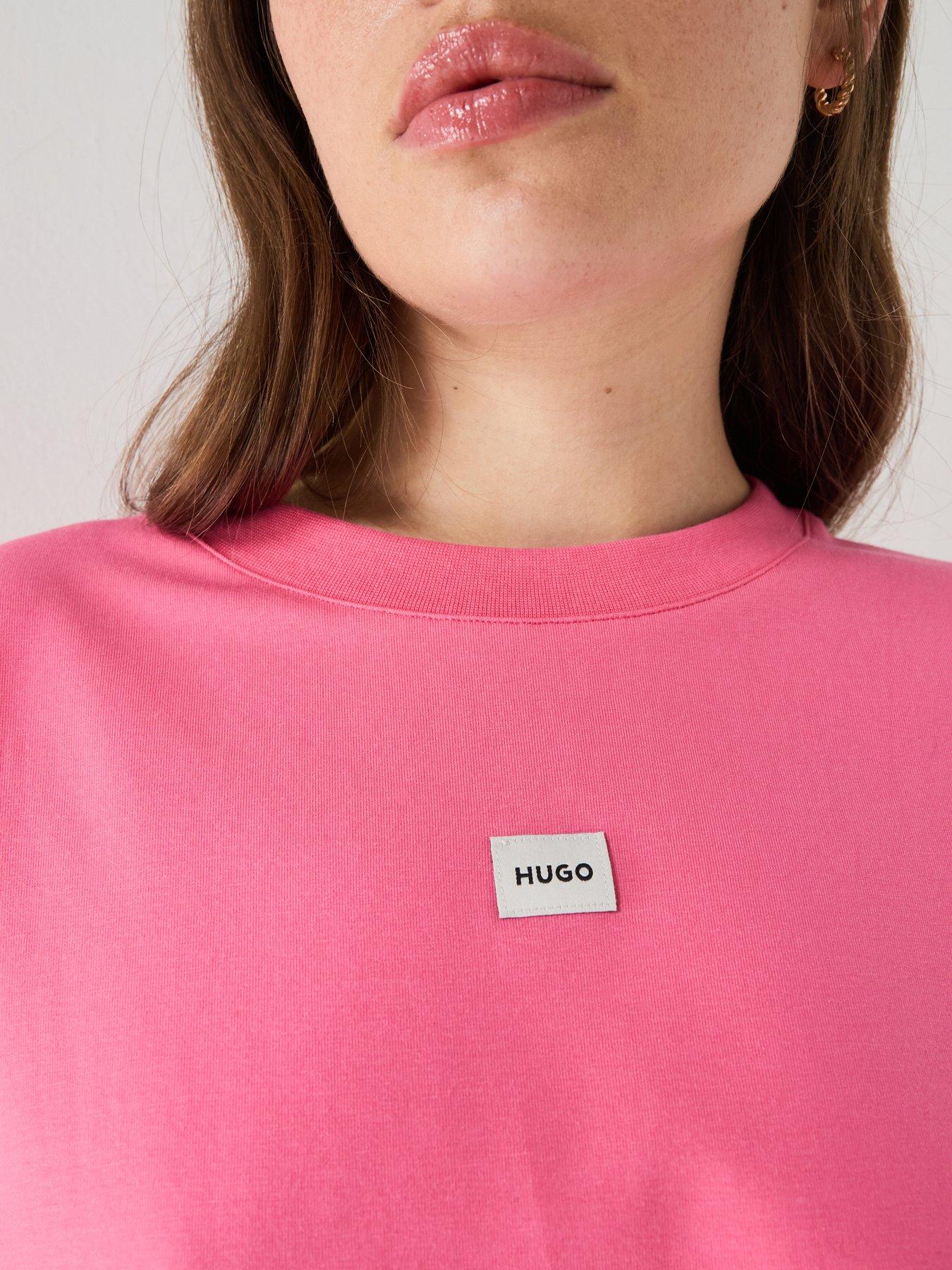 Image 5 of 5 of HUGO Signature T-shirt - Pink