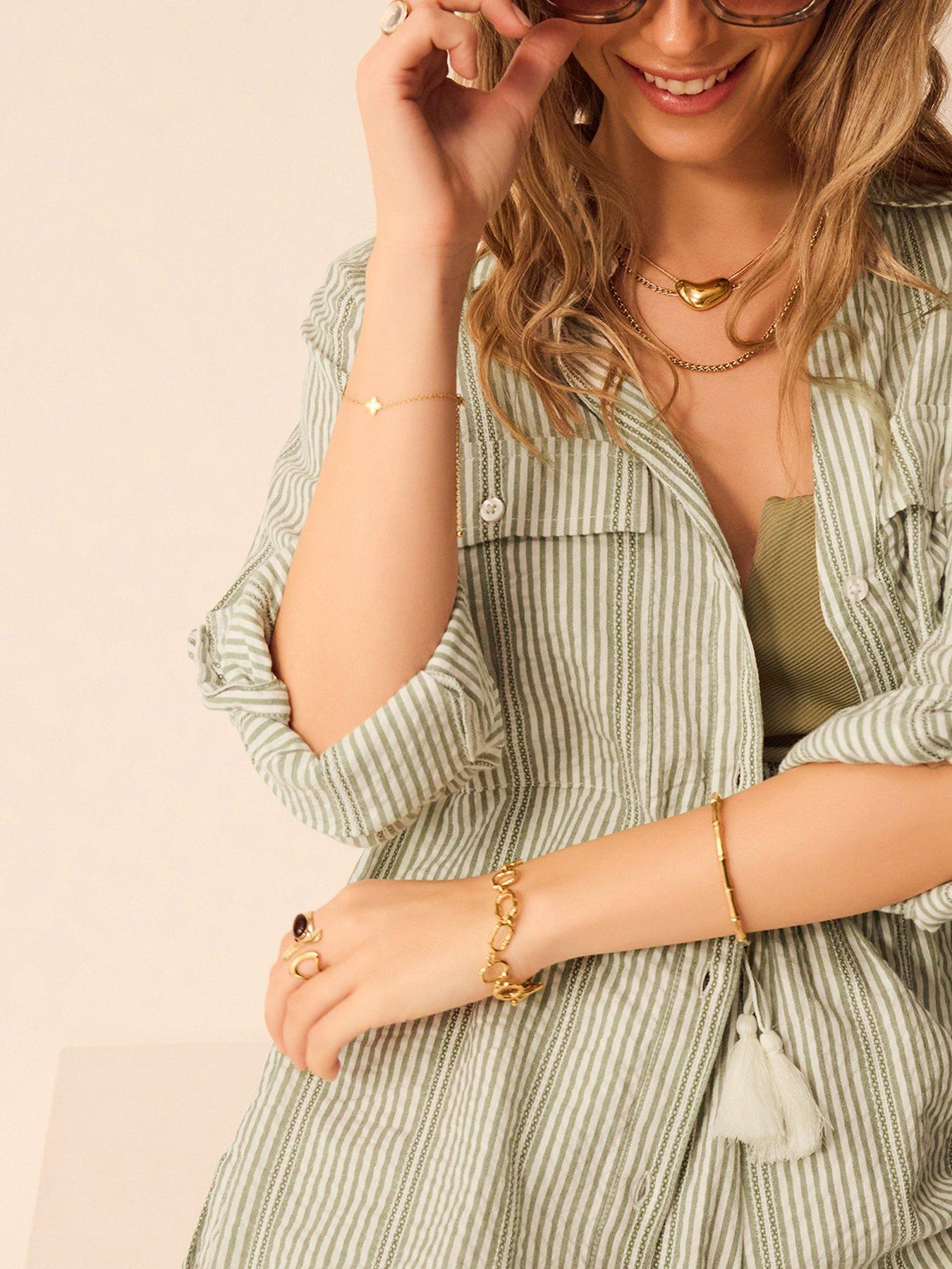 accessorize-stripe-cotton-shirt-greendetail