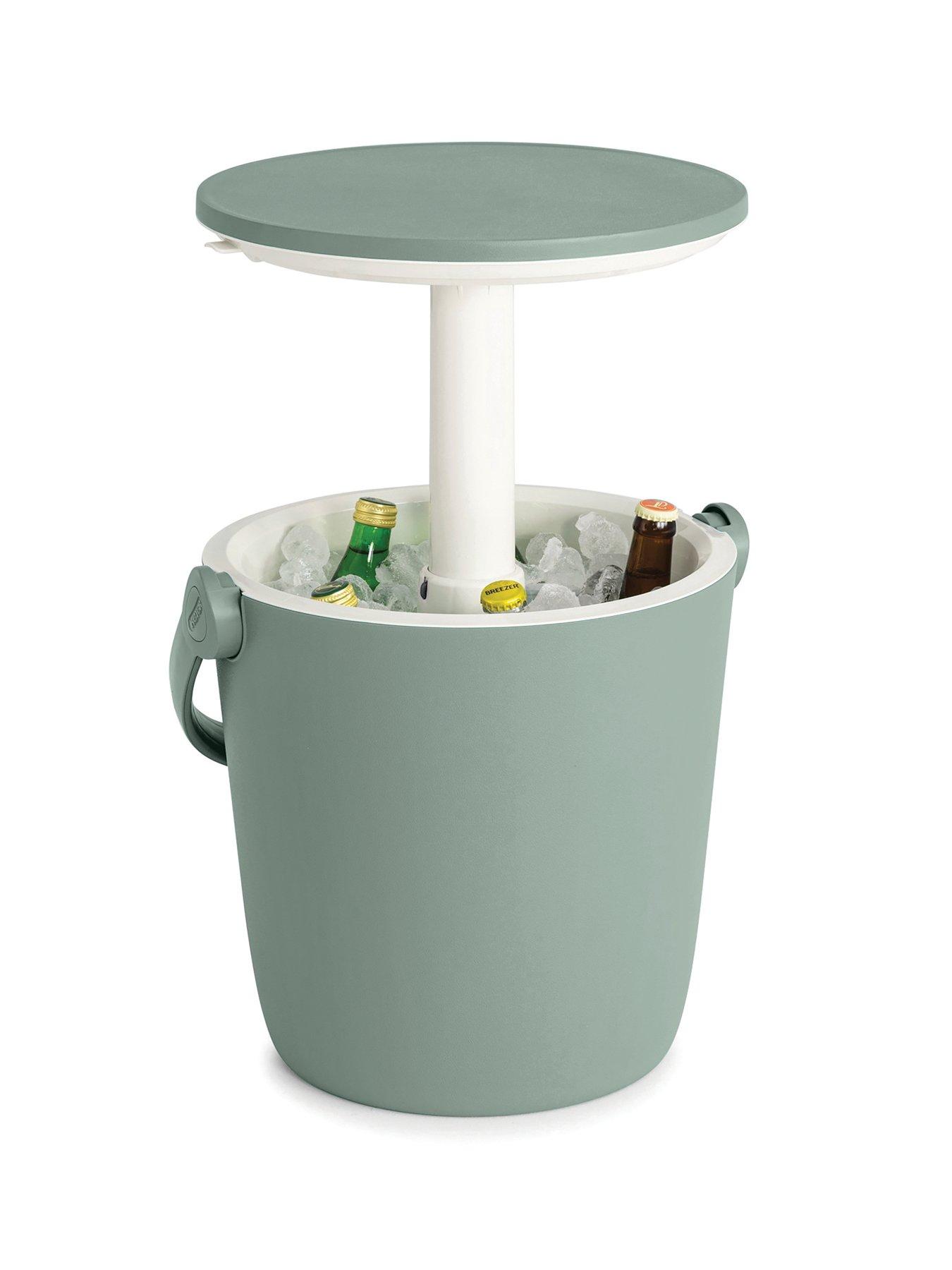 Image 3 of 7 of Keter Go Bar 16L Portable Cooler Table - Vintage Green