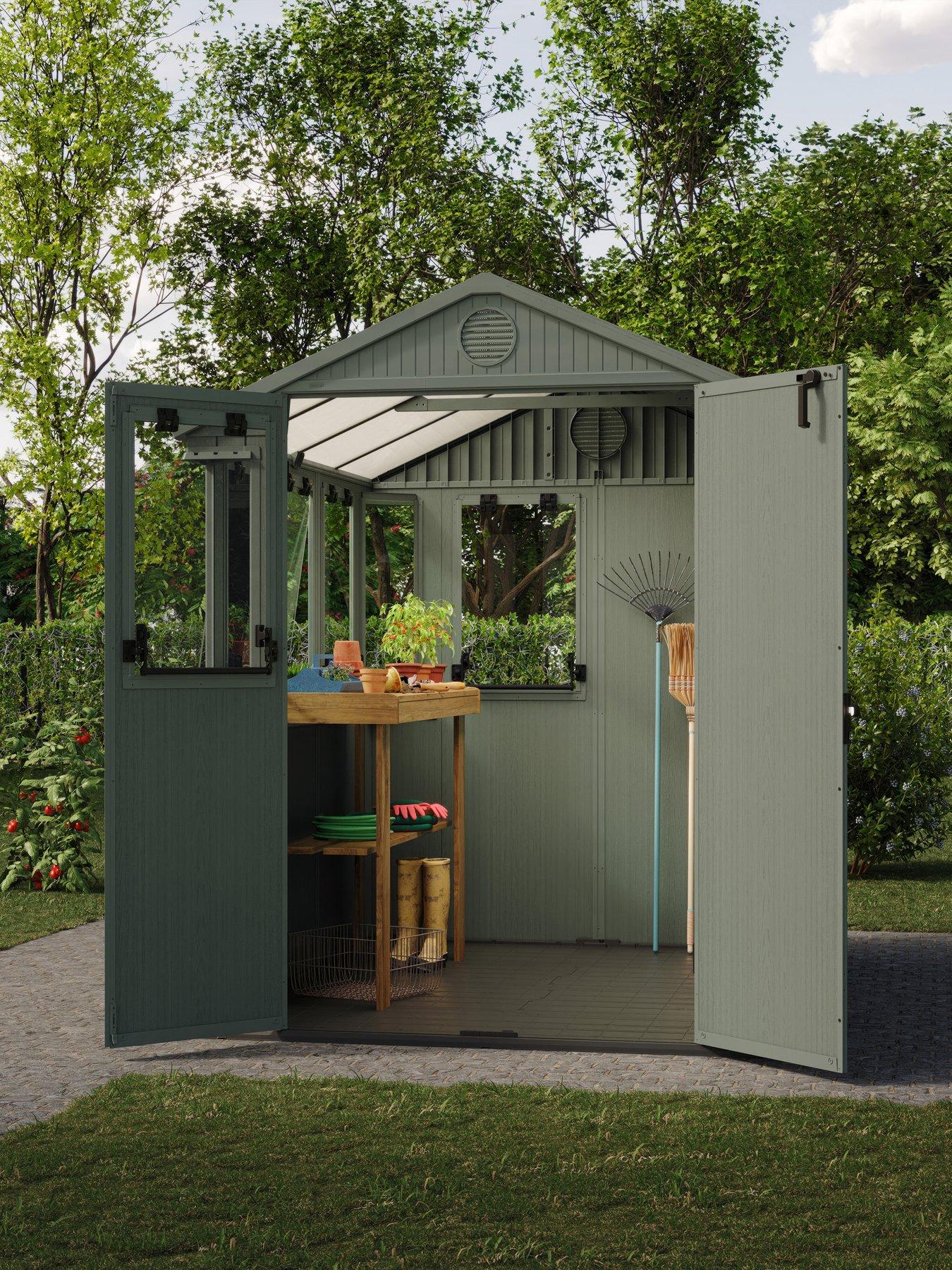 Image 3 of 7 of Keter Potting Shed - Green