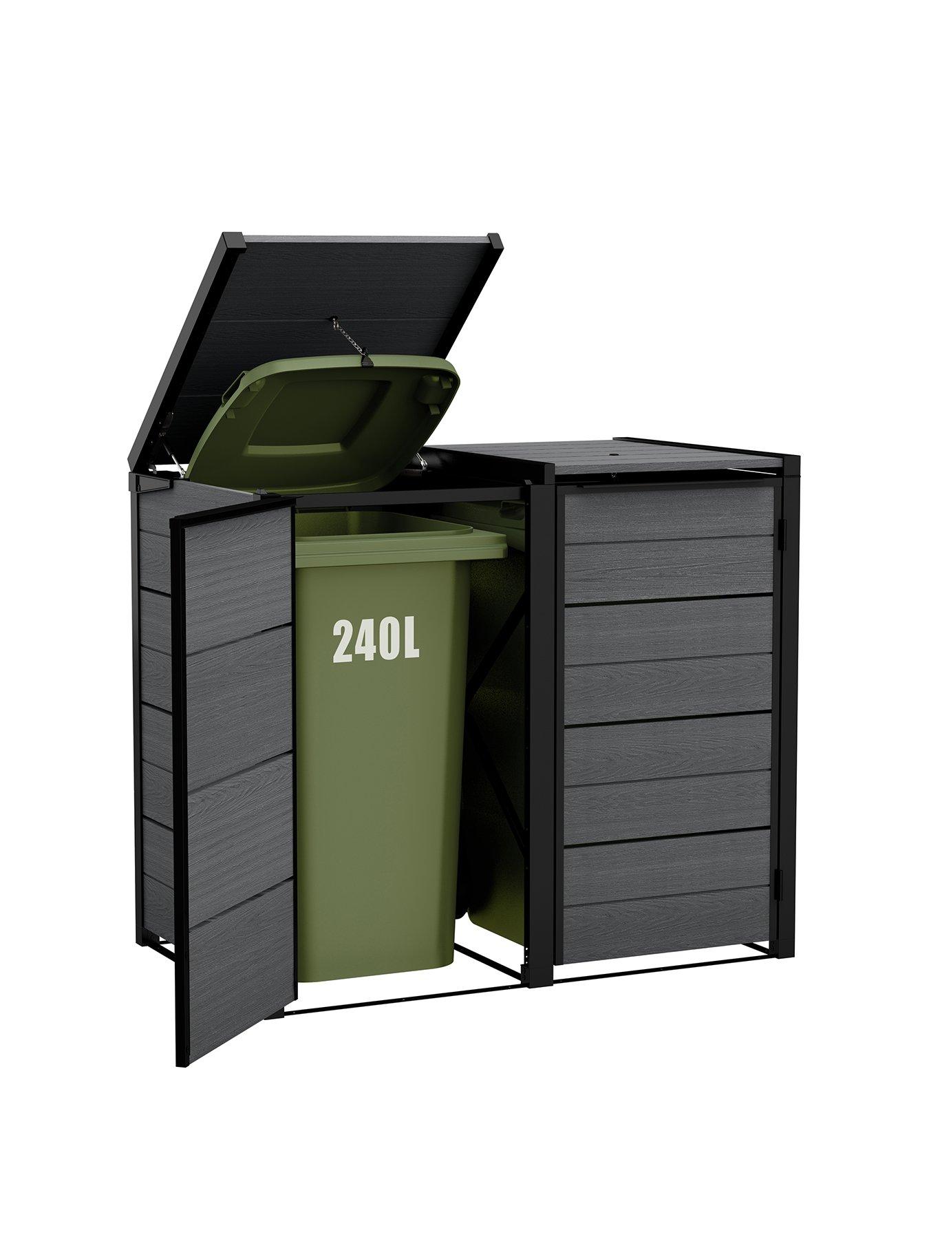 Image 2 of 7 of Keter Hideaway Bin Storage - Grey