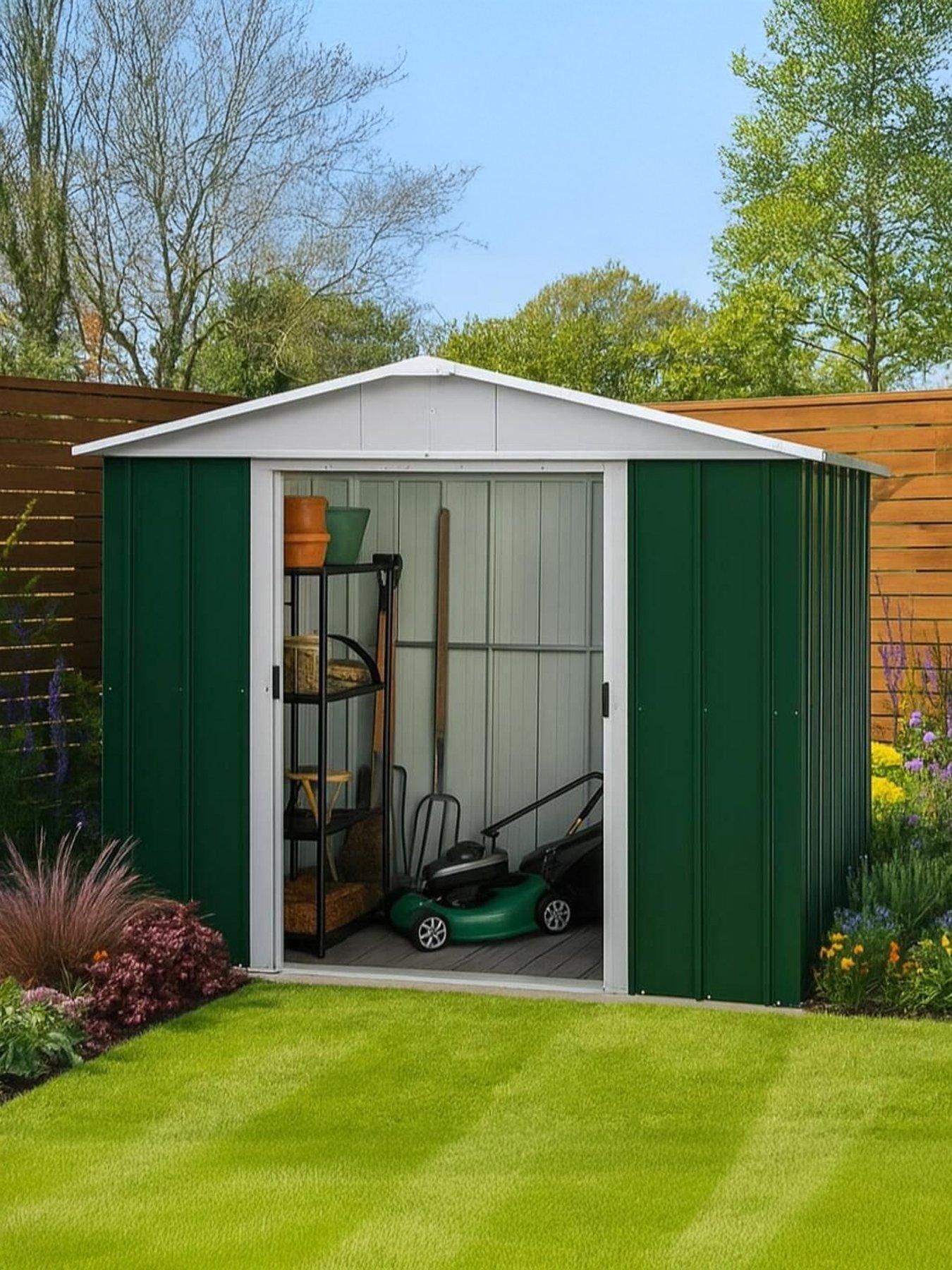 Yardmaster 8 X 9 ft Apex Roof Metal Shed