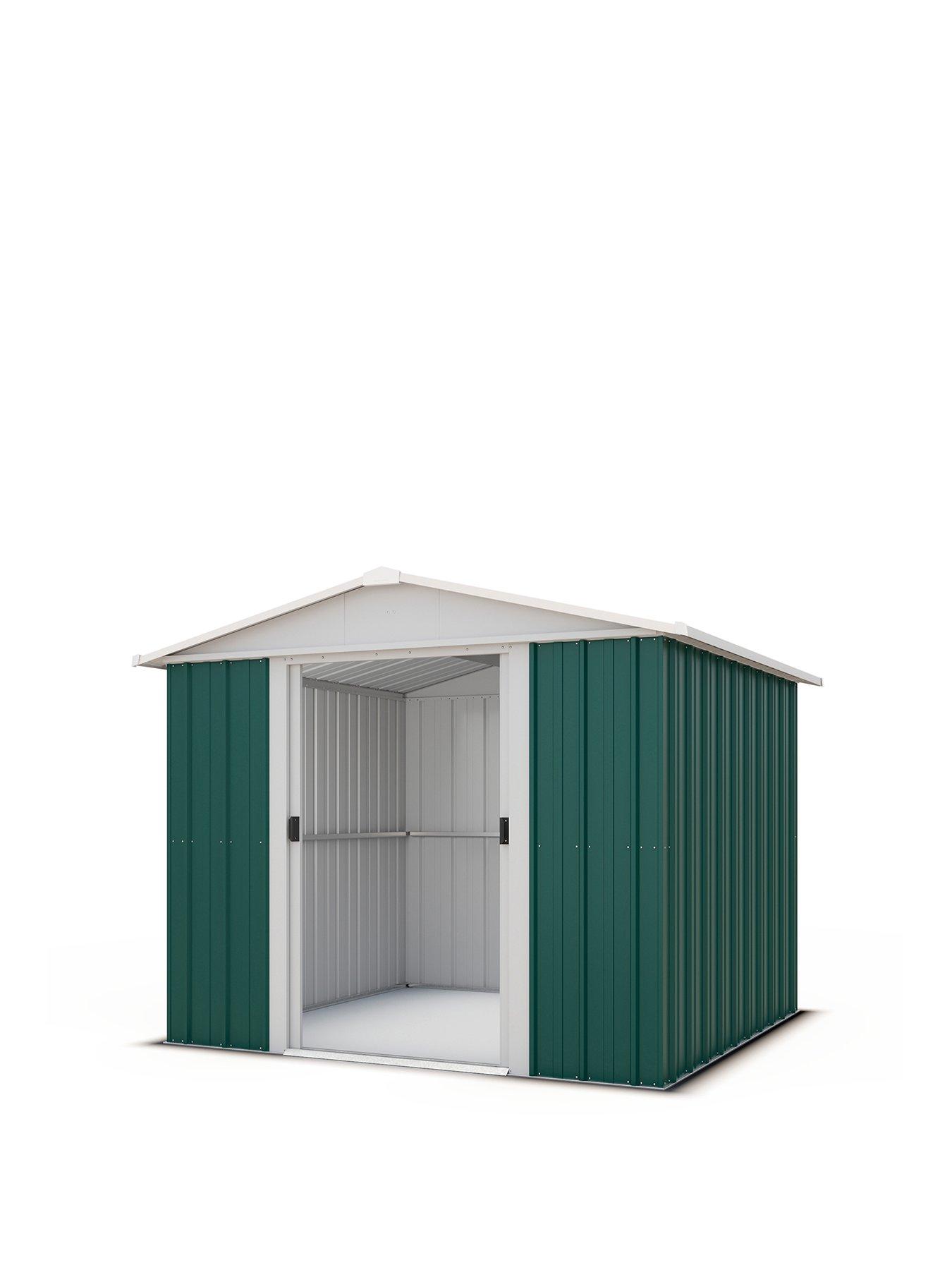 yardmaster-8-x-9-ft-apex-roof-metal-shedstillFront