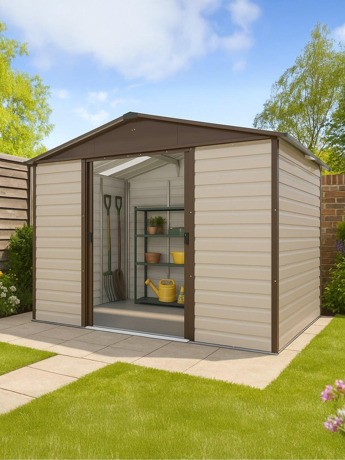 yardmaster-10-x-6-ft-shiplap-metal-shedfront