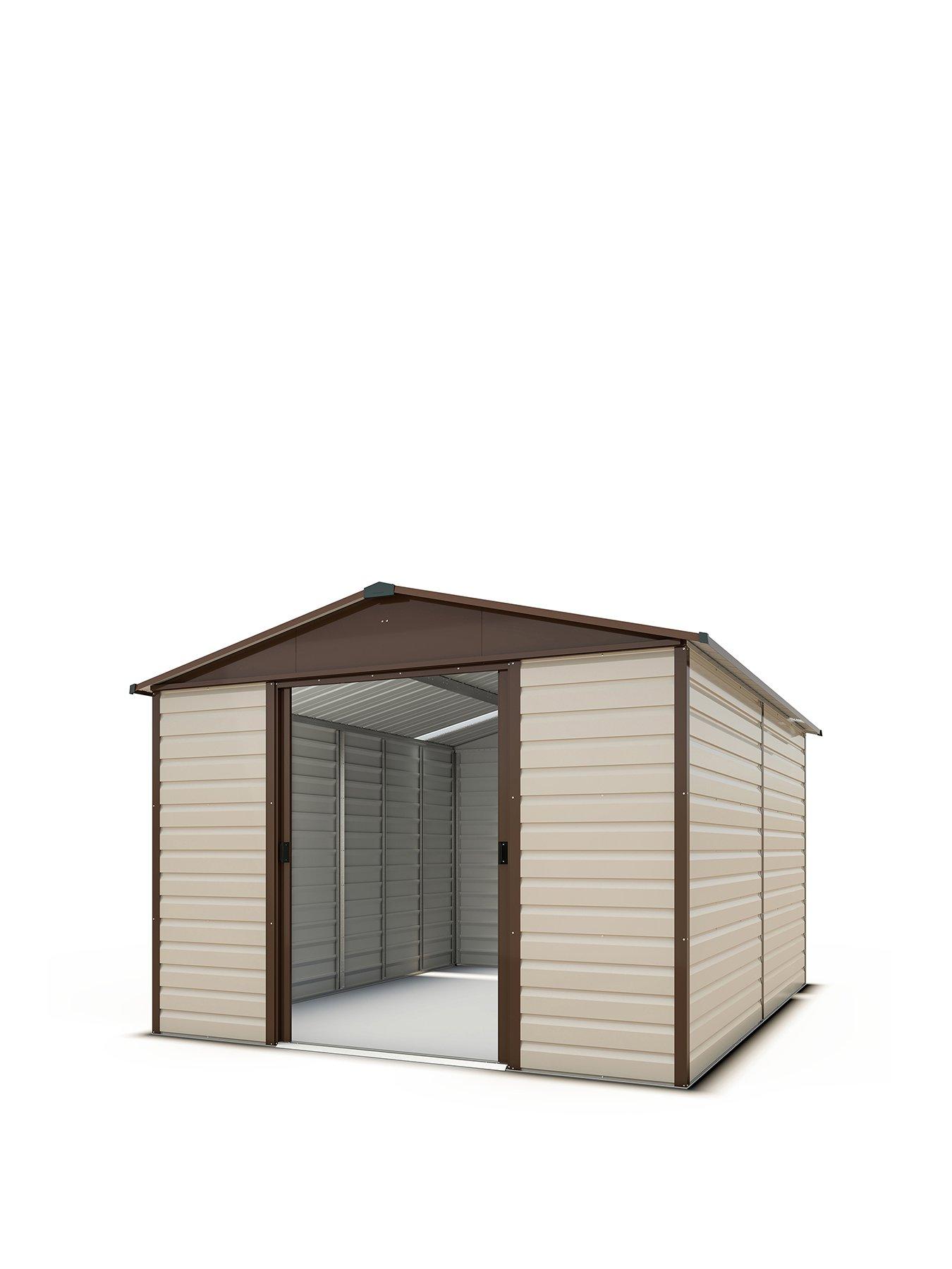 yardmaster-10-x-12-ft-shiplap-metal-shedstillFront