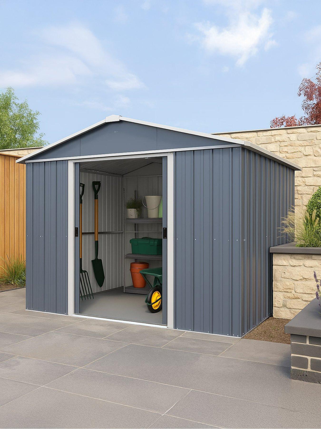 yardmaster-10ft-x-8ft-castleton-apex-roof-metal-shed-with-floor-frame
