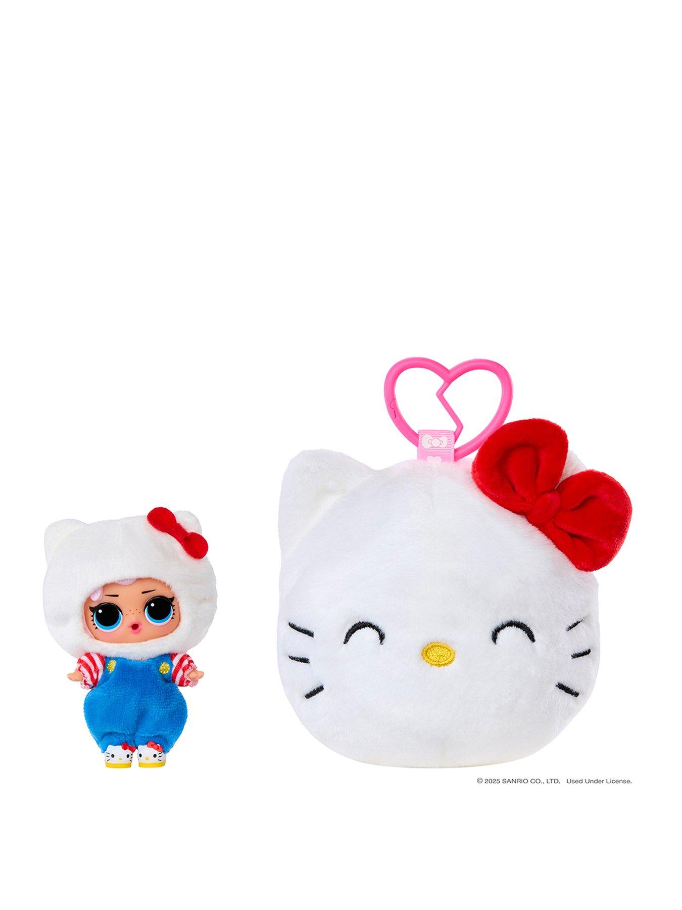 Image 1 of 8 of L.O.L Surprise! LOL Surprise Loves Hello Kitty Reversible Plush Surprise
