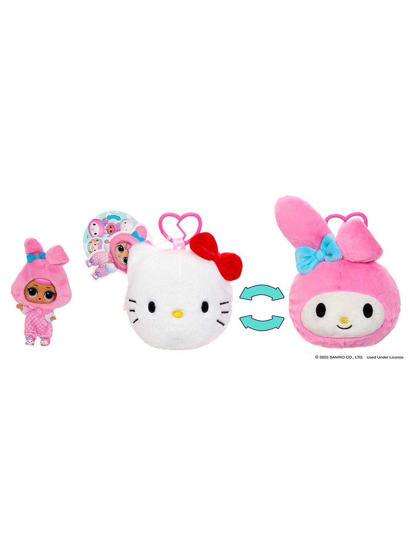 Image 4 of 8 of L.O.L Surprise! LOL Surprise Loves Hello Kitty Reversible Plush Surprise