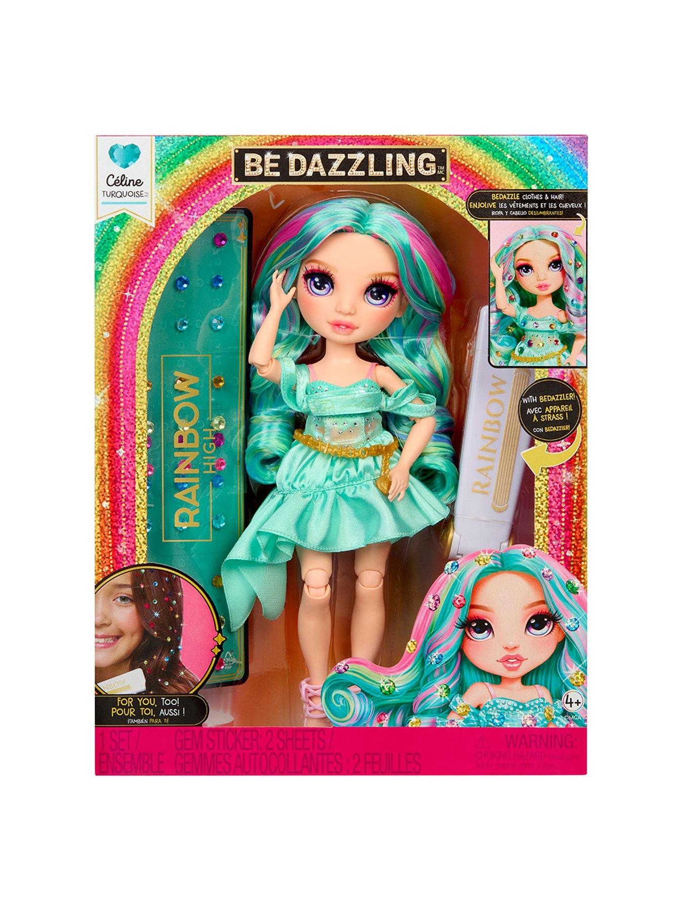 Image 7 of 8 of Rainbow High Rainbow High Be Dazzling Fashion Dolls- Teal