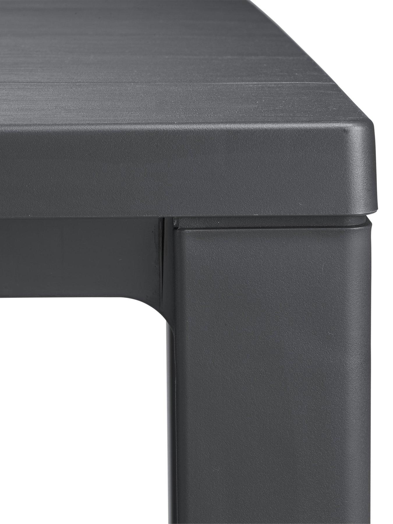 Image 4 of 7 of Keter Julie Table and Elisa Chairs - Graphite