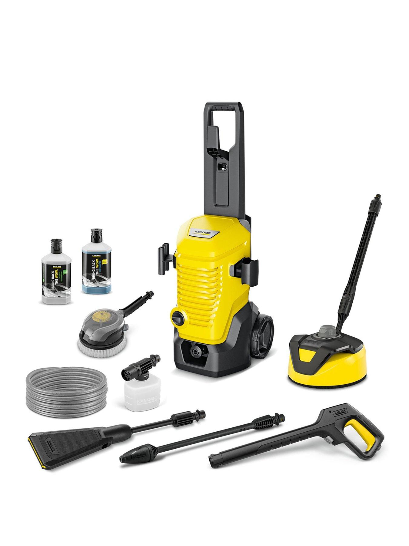 Karcher K 4 Wcm Flex Eco!Booster Car & Home Pressure Washer in Yellow