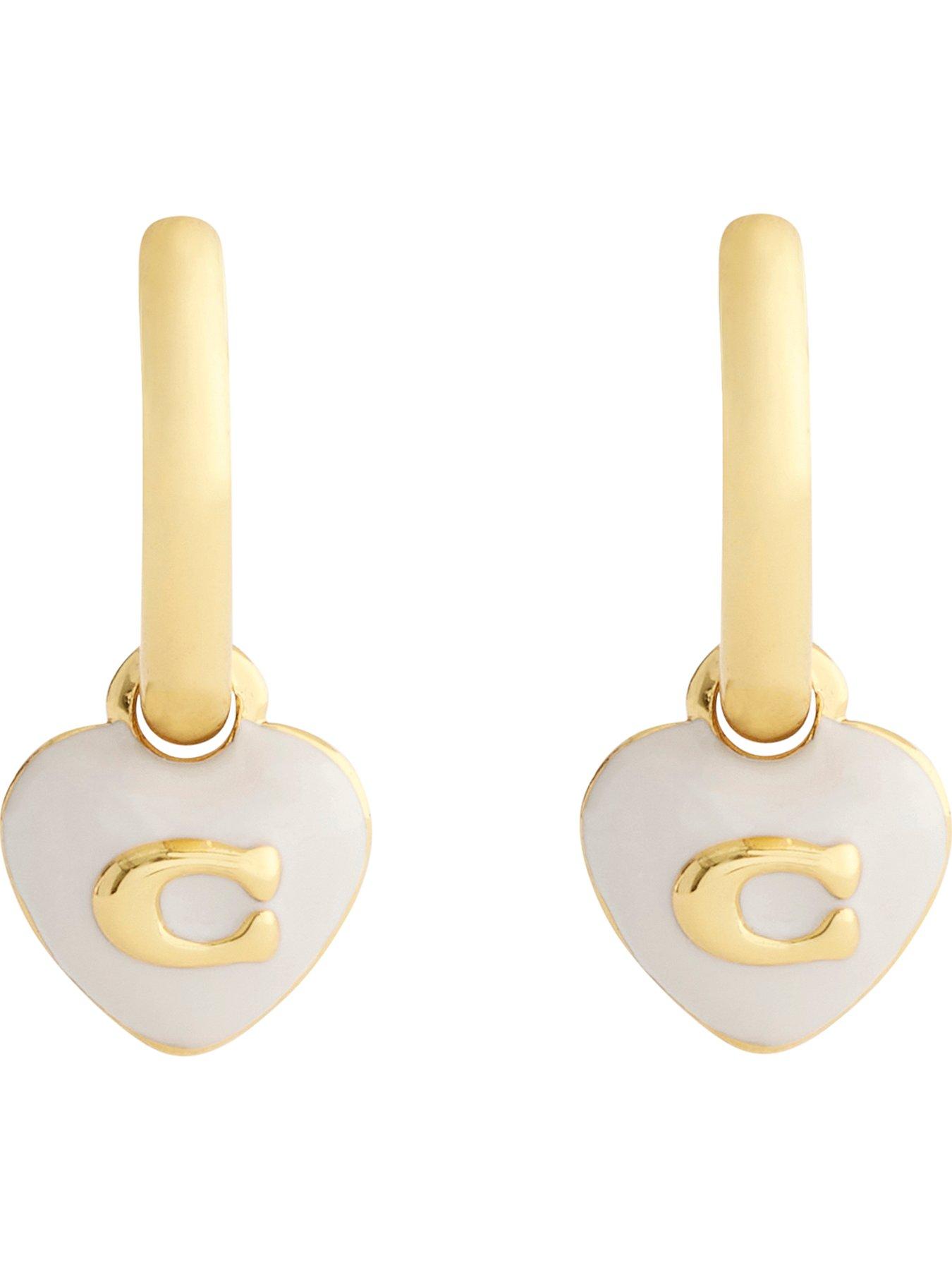 coach-enamel-c-heart-huggie-earrings-whitefront