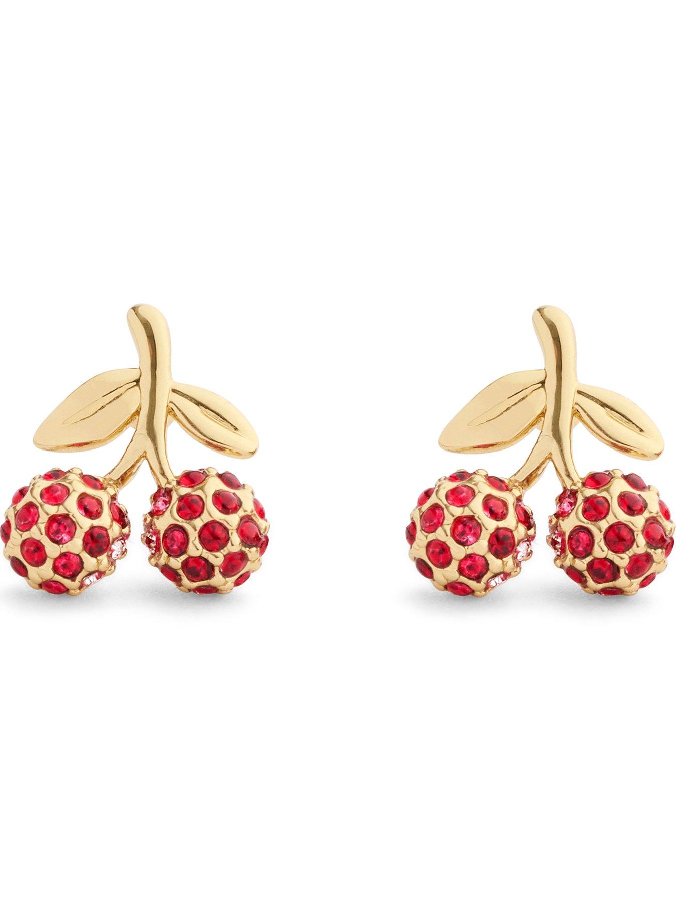coach-crystal-cherry-charm-stud-earringsfront