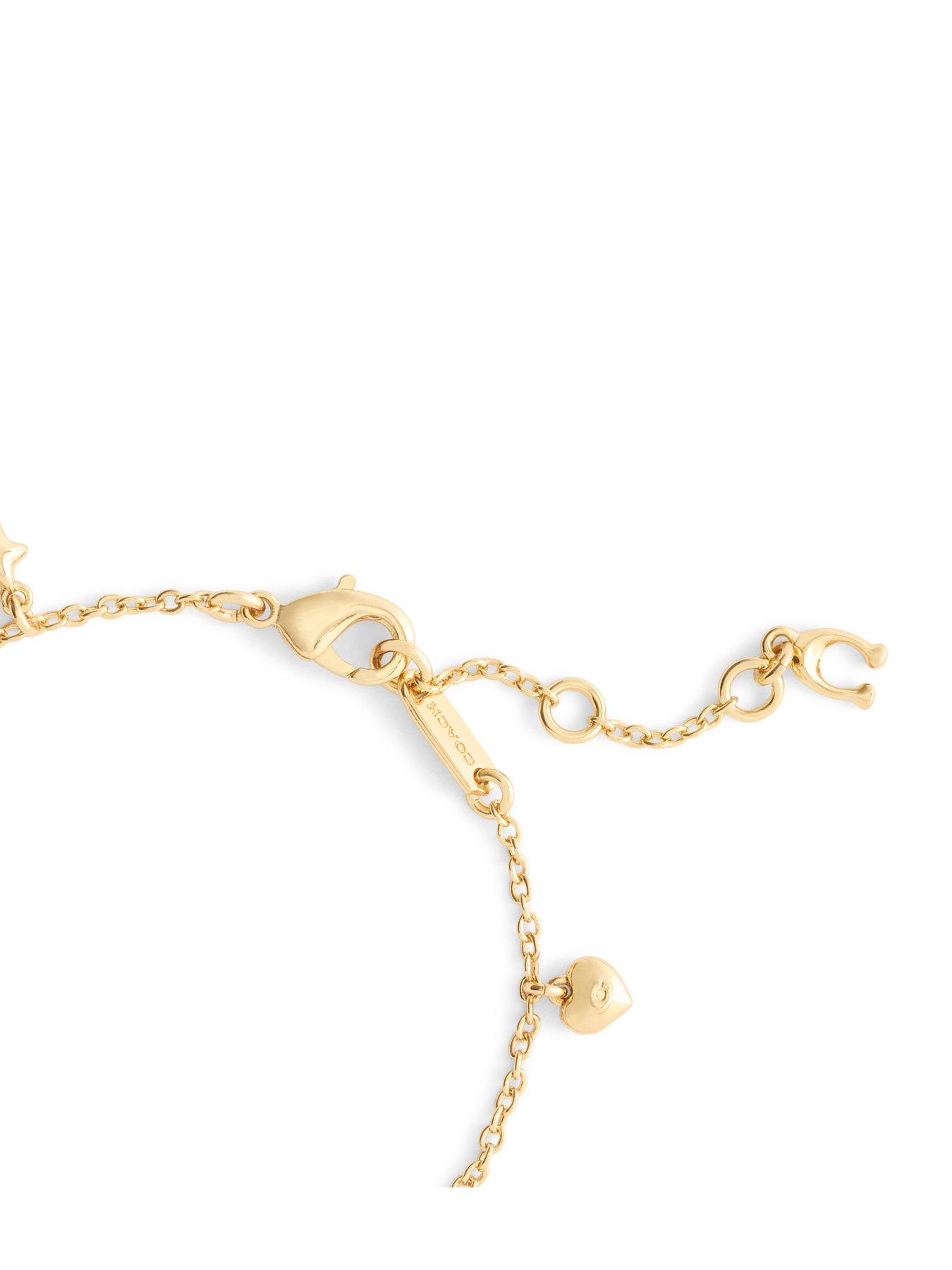 coach-classic-mini-charm-bracelet-goldstillFront