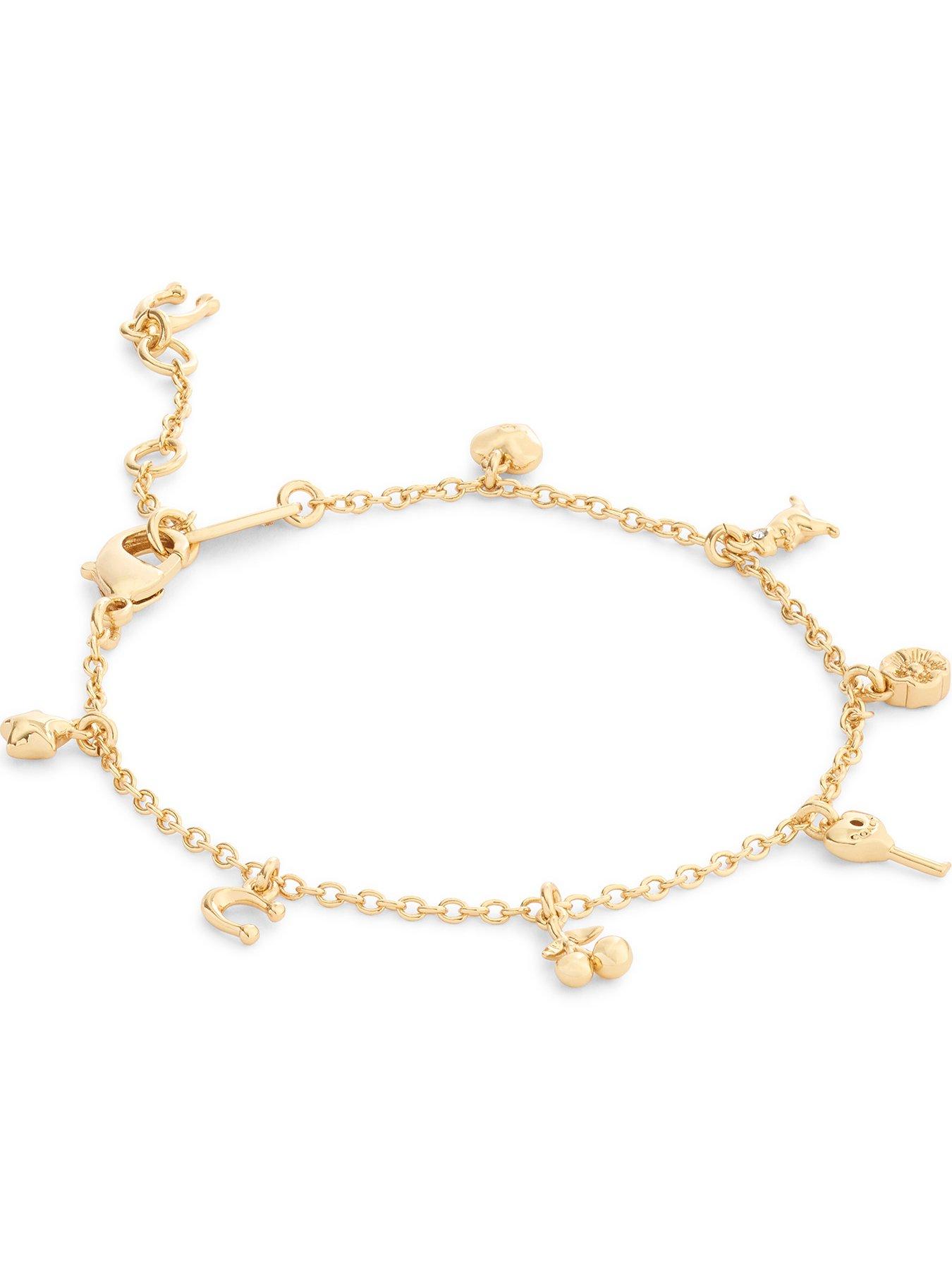 coach-classic-mini-charm-bracelet-goldback