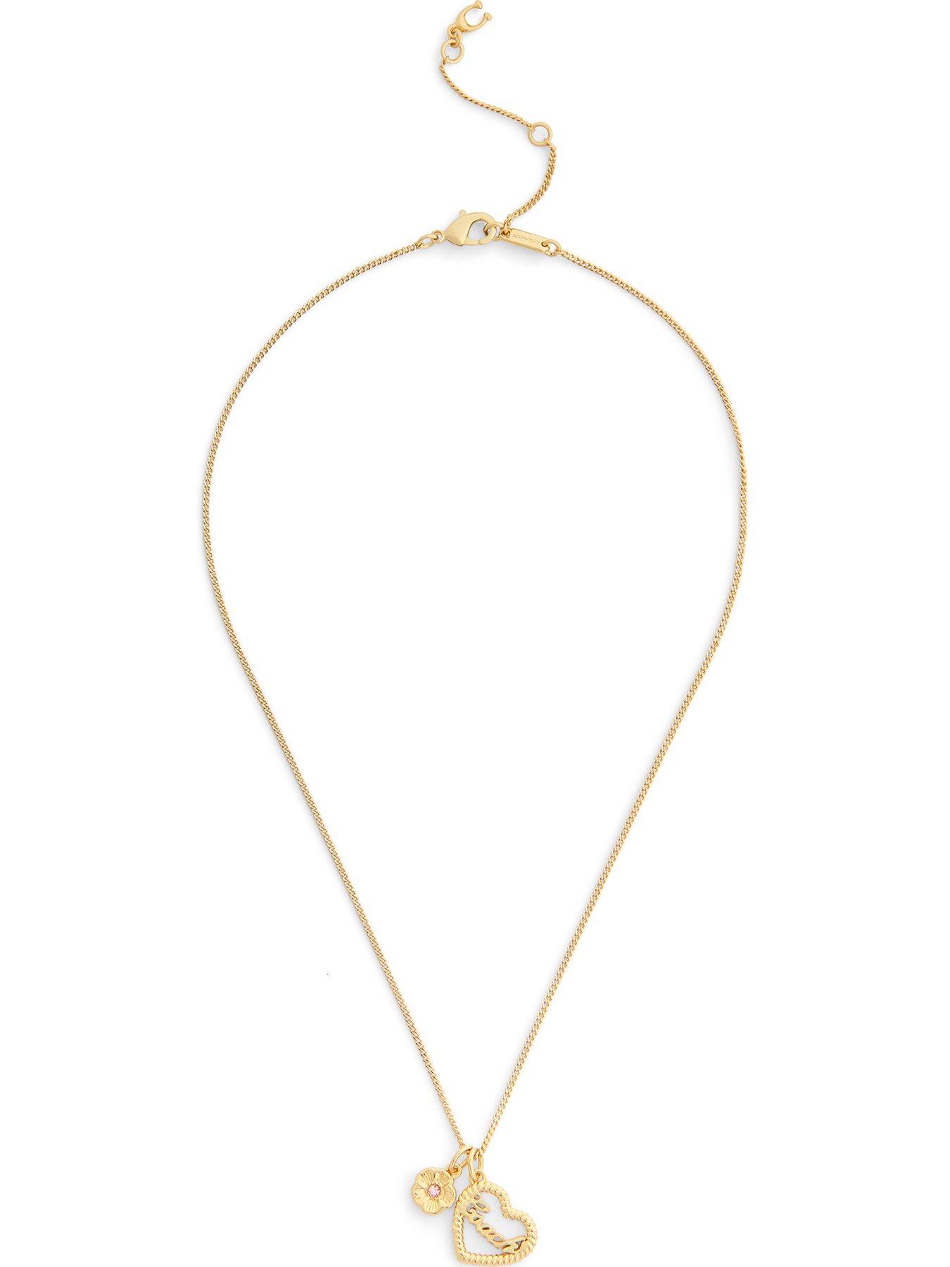 coach-heart-amp-flower-necklace-gold