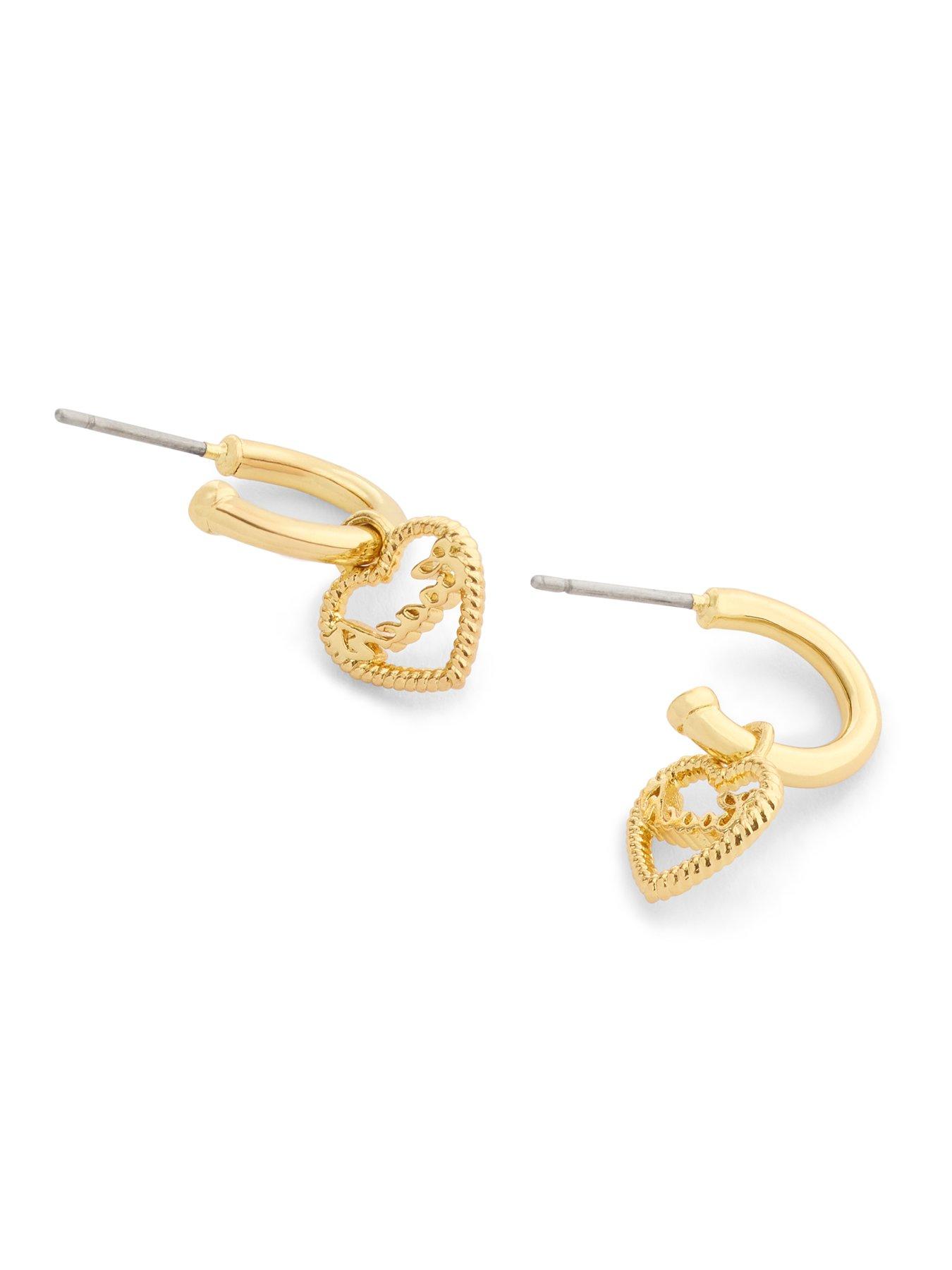 coach-heart-huggie-earrings-goldstillFront